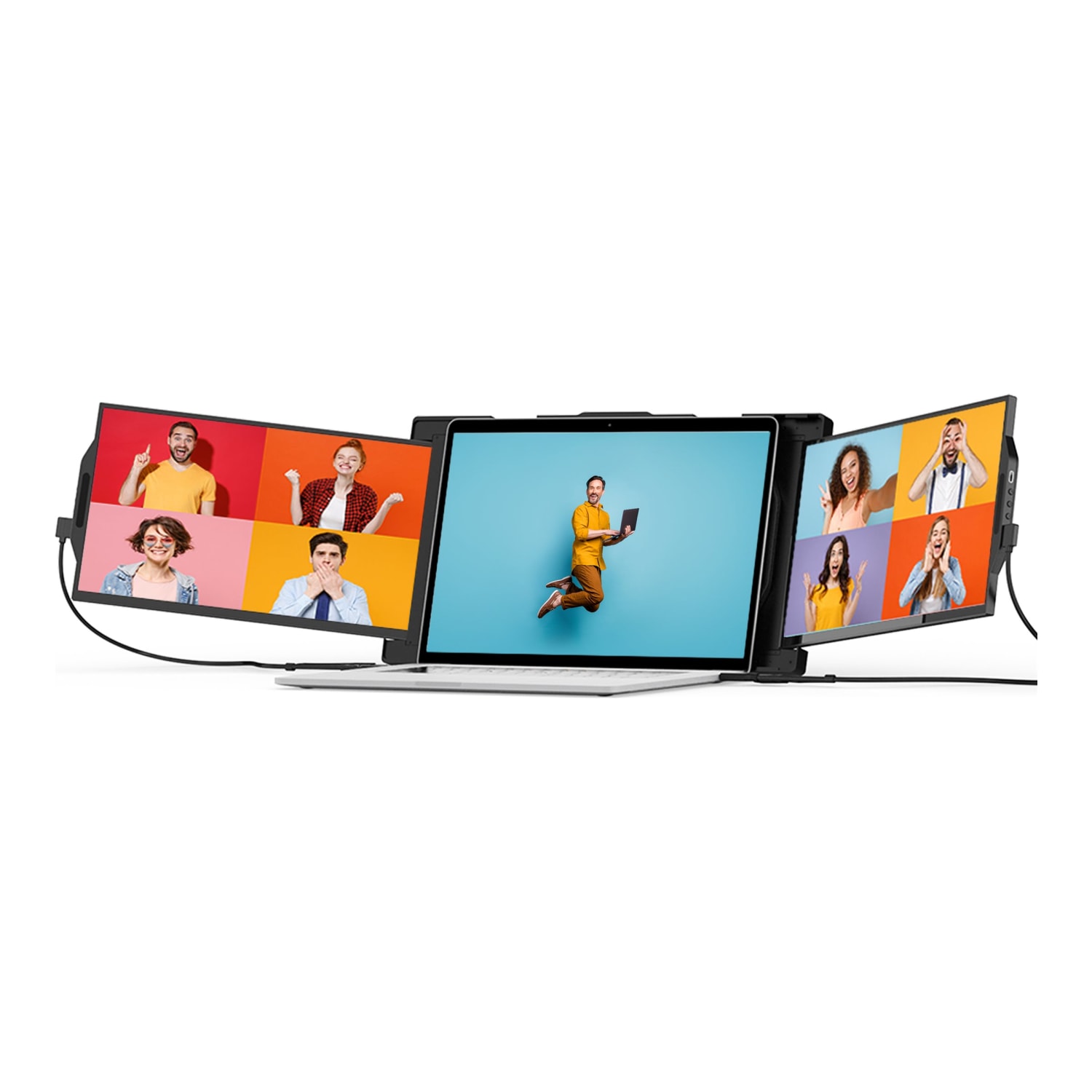 Mobile Pixels TRIO Max 101-1004P04 14in Class Full HD LCD Monitor - 16:9 - Black - 14.1in Viewable - I - 1011004P04 - Image 3