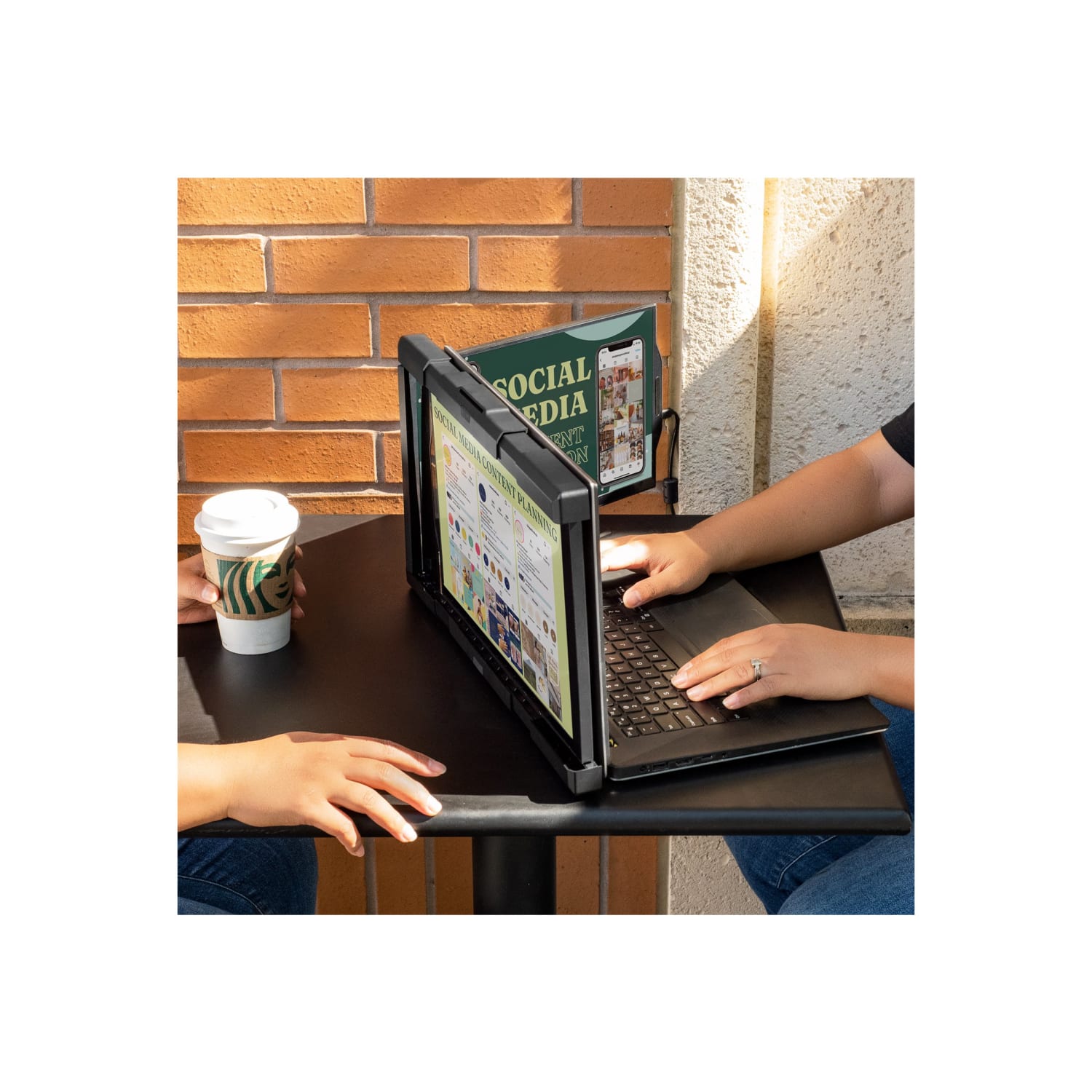 Mobile Pixels TRIO Max 101-1004P04 14in Class Full HD LCD Monitor - 16:9 - Black - 14.1in Viewable - I - 1011004P04 - Image 4