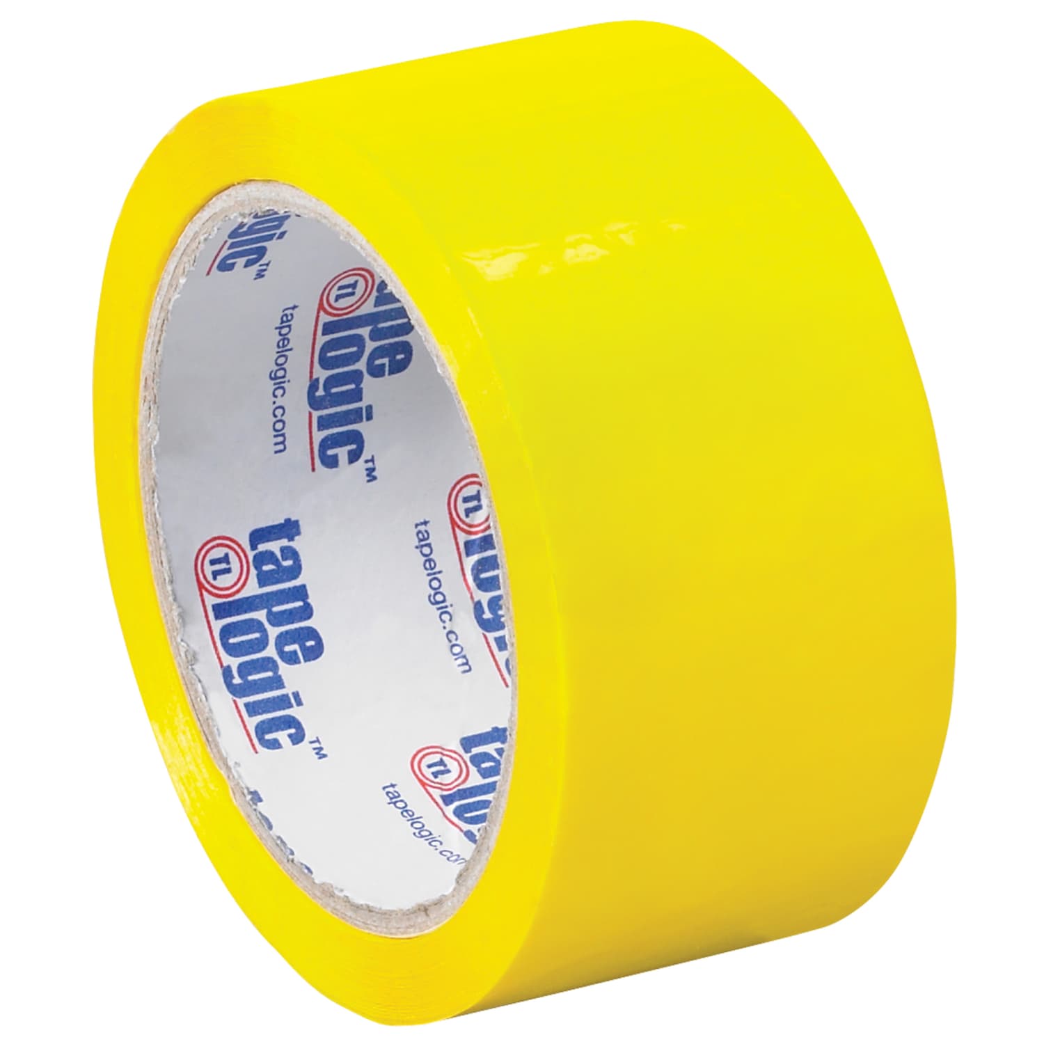 Tape Logic Carton Sealing Tape, 2in x 55 Yd., Yellow, Case Of 36 - Image 3