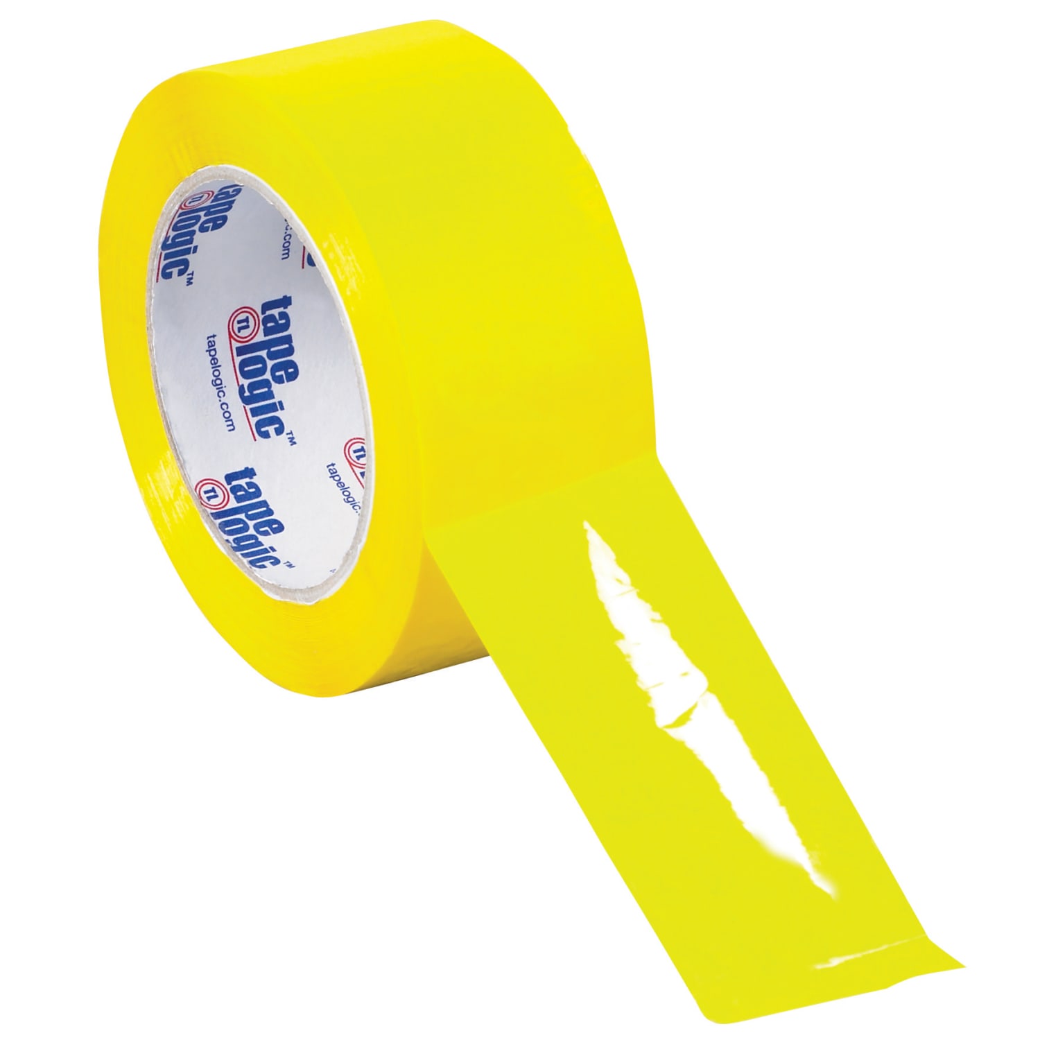 Tape Logic Carton Sealing Tape, 2in x 55 Yd., Yellow, Case Of 36 - Image 4