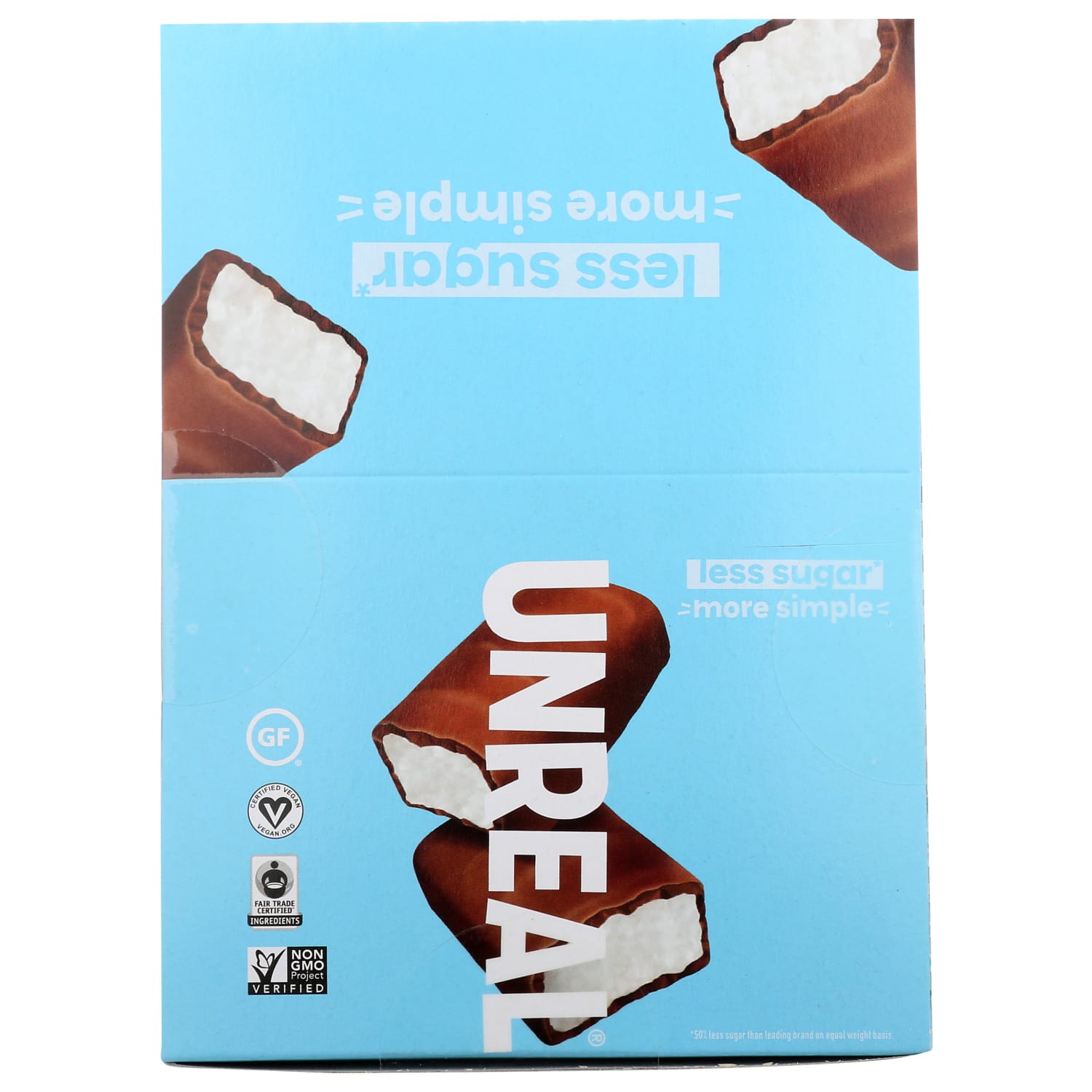 Unreal Dark Chocolate Coconut Bars, 1.3 Oz, Total Qty 12 - Image 5