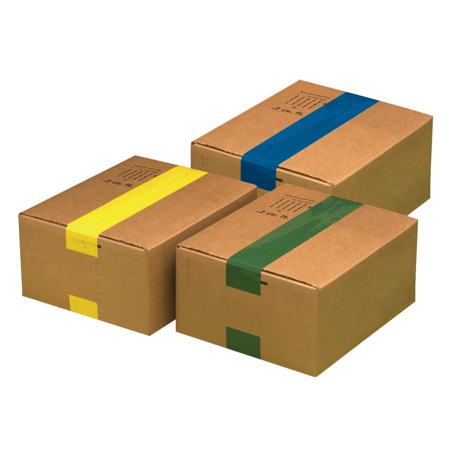 Tape Logic Carton Sealing Tape, 2in x 110 Yd., Yellow, Case Of 36 - Image 6