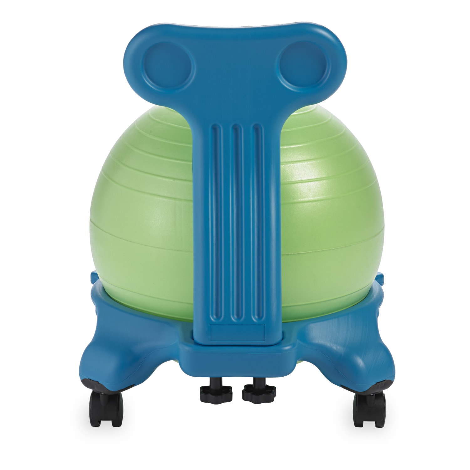 Gaiam Kids Balance Ball Chair, Blue/Green - Image 4