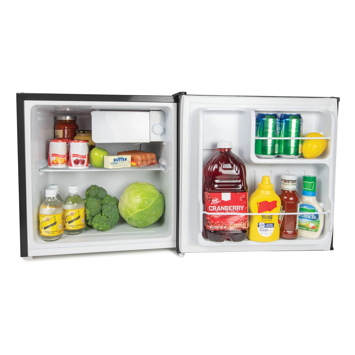 Igloo 1.6 Cu. Ft. Single-Door Mini Refrigerator With Freezer, Black - Image 3