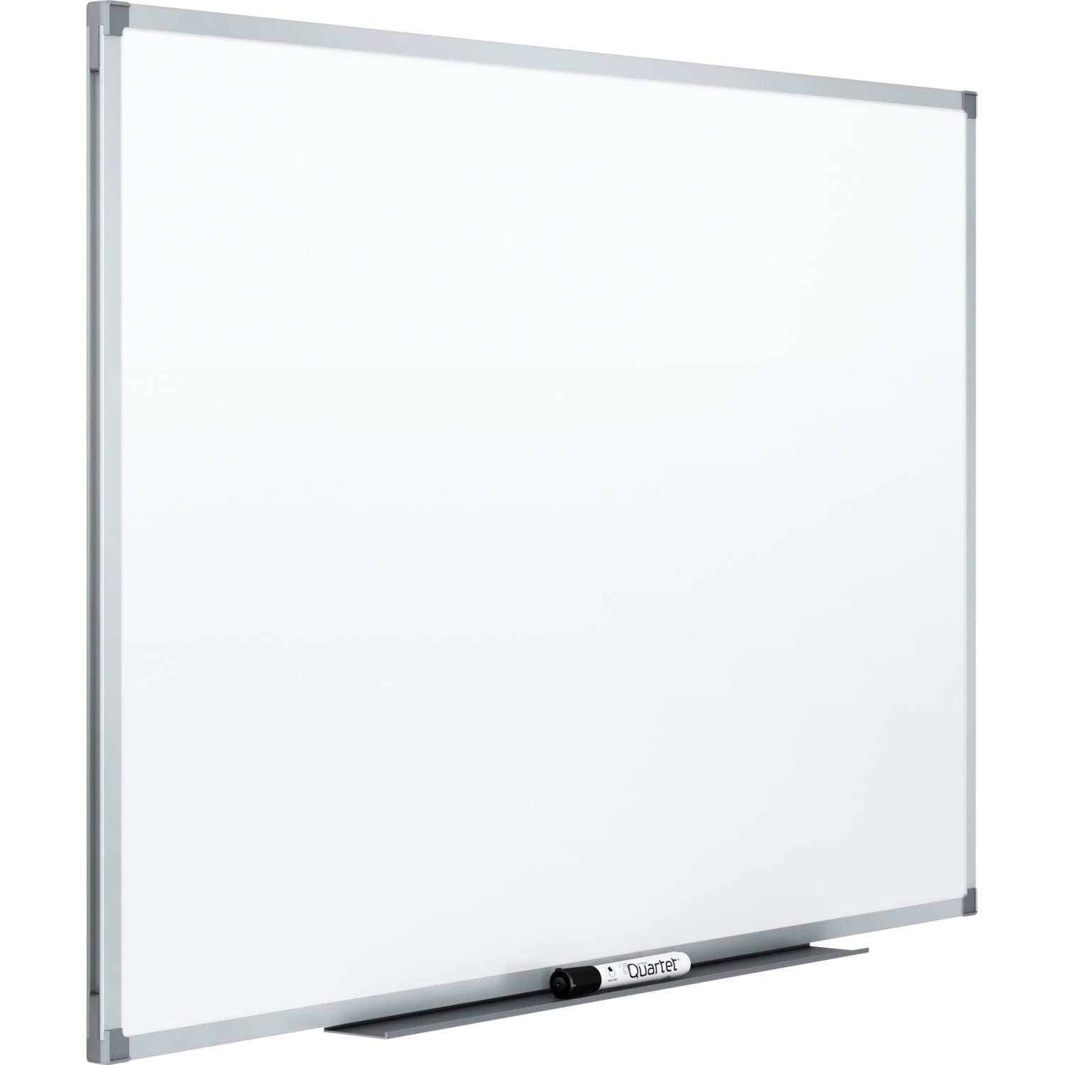 Quartet Standard DuraMax Porcelain Magnetic Dry-Erase Whiteboard, 96in x 48in, Aluminum Frame With Silver Finish - Image 4