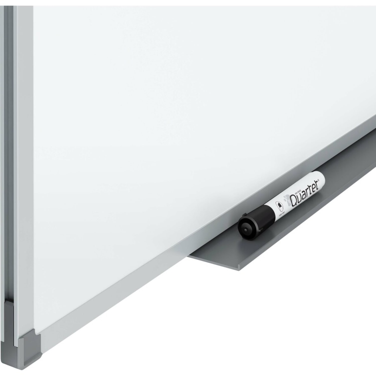 Quartet Standard DuraMax Porcelain Magnetic Dry-Erase Whiteboard, 96in x 48in, Aluminum Frame With Silver Finish - Image 6