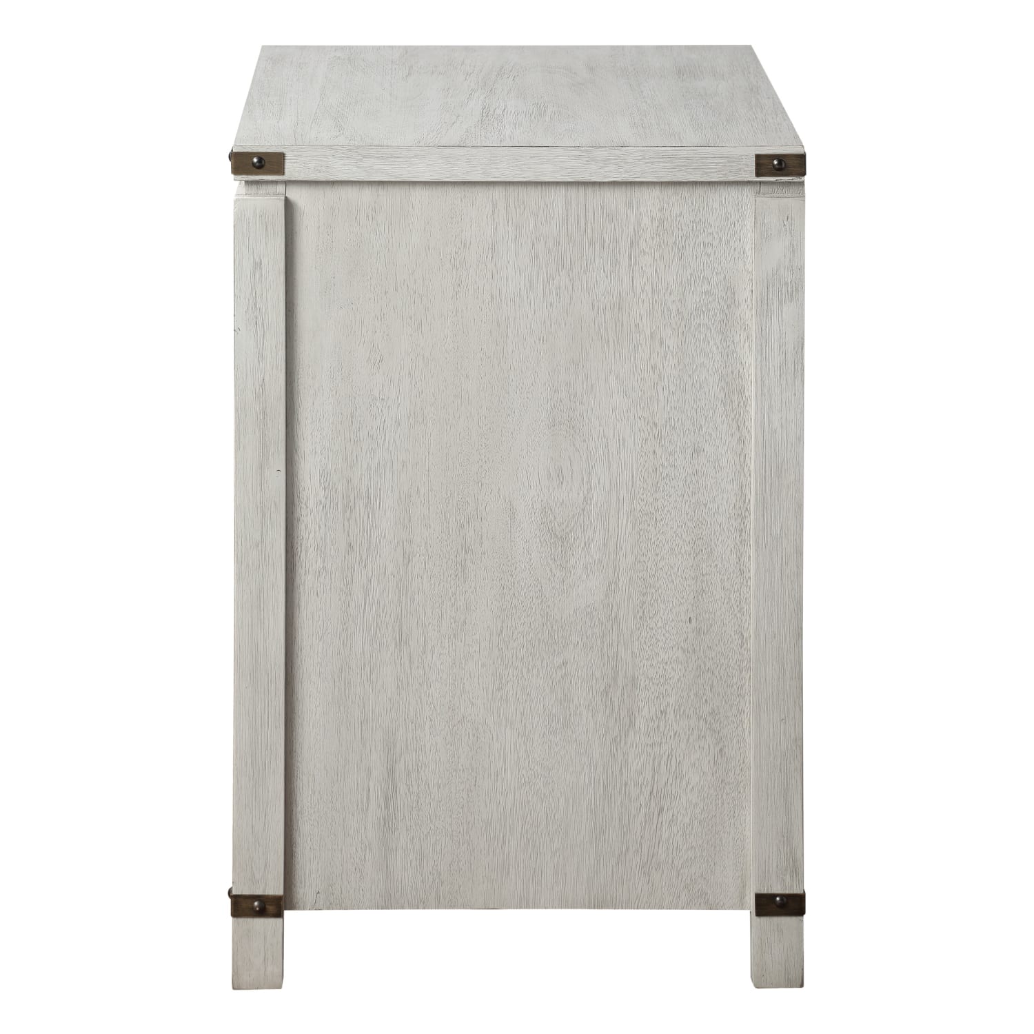Office Star Baton Rouge 19inW x 20-3/8inD Lateral 2-Drawer File Cabinet, Champagne Oak - Image 4