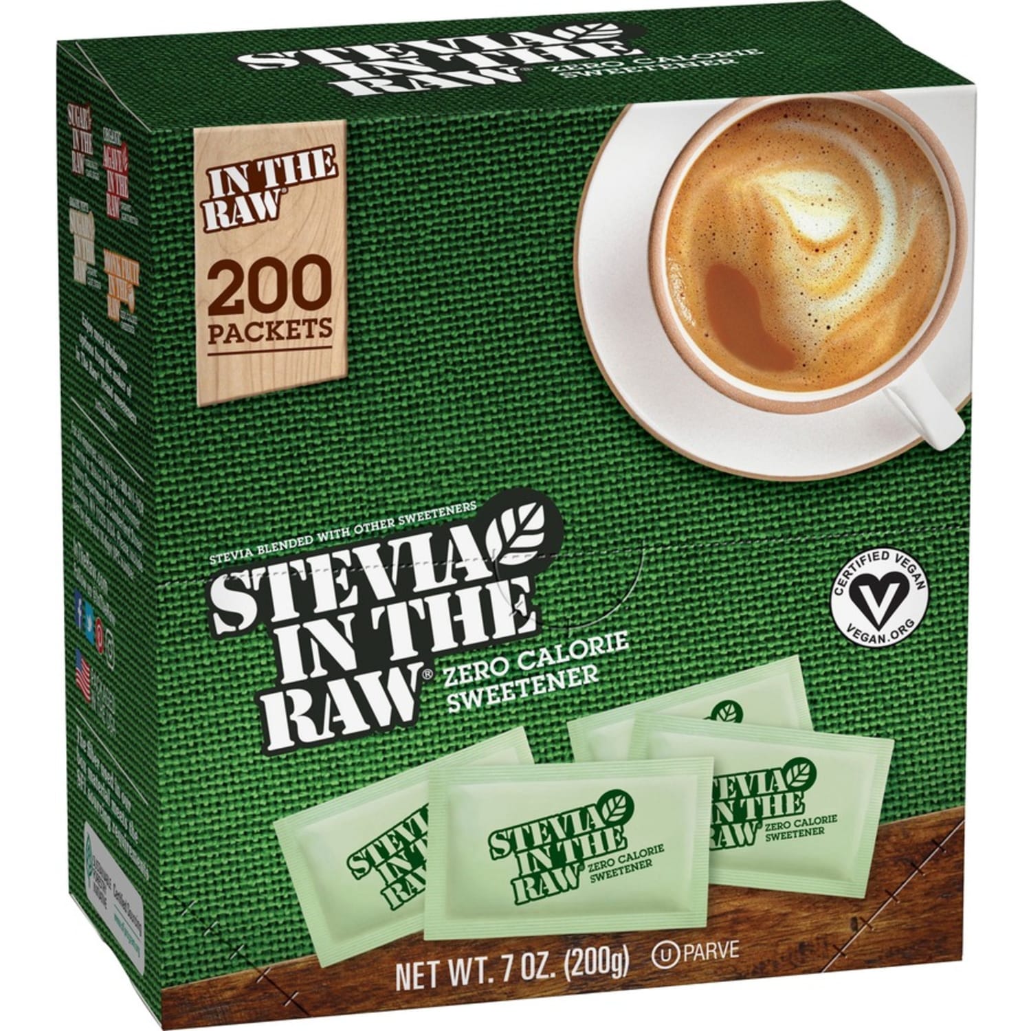 Stevia In The Raw Zero-calorie Sweetener - 0.035 oz (1 g) - Stevia Flavor - Artificial Sweetener - 2/Carton - 200Box - Image 4