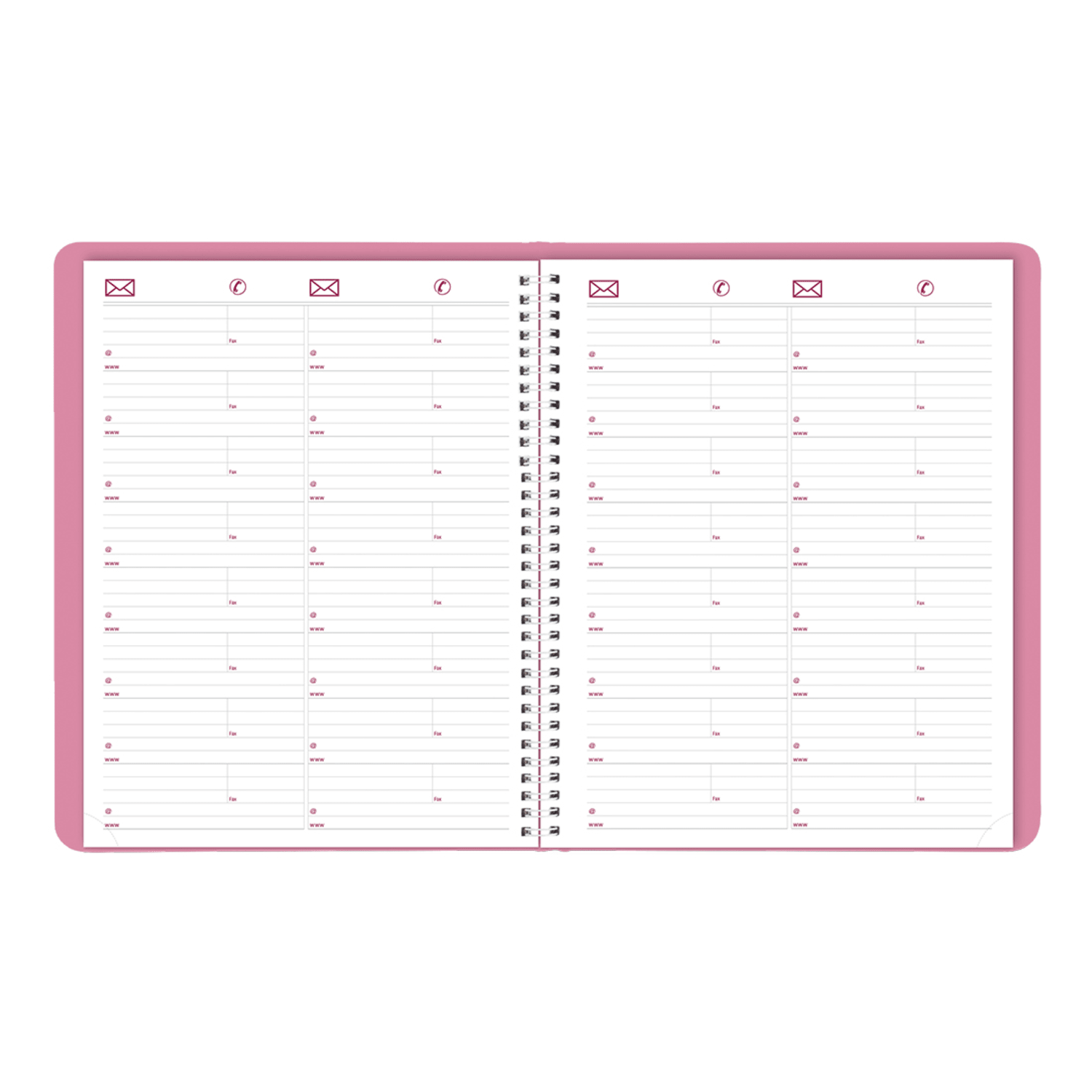 2027 Brownline Essential Weekly Appointment Planner, 11in x 8-1/2in, 100% Recycled, Pink, January To December, CB950G.05, Total Qty 1 - Image 6