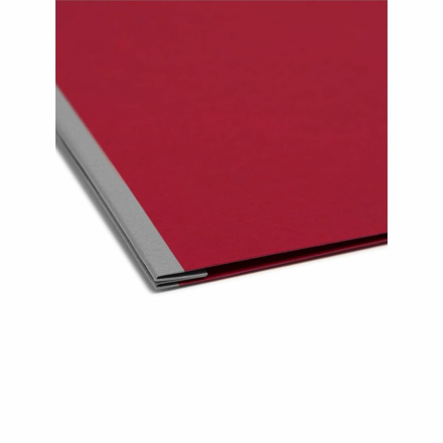 Smead Pressboard Report Covers, Letter Size (8 1/2in x 11in), 60% Recycled, Bright Red - Image 4