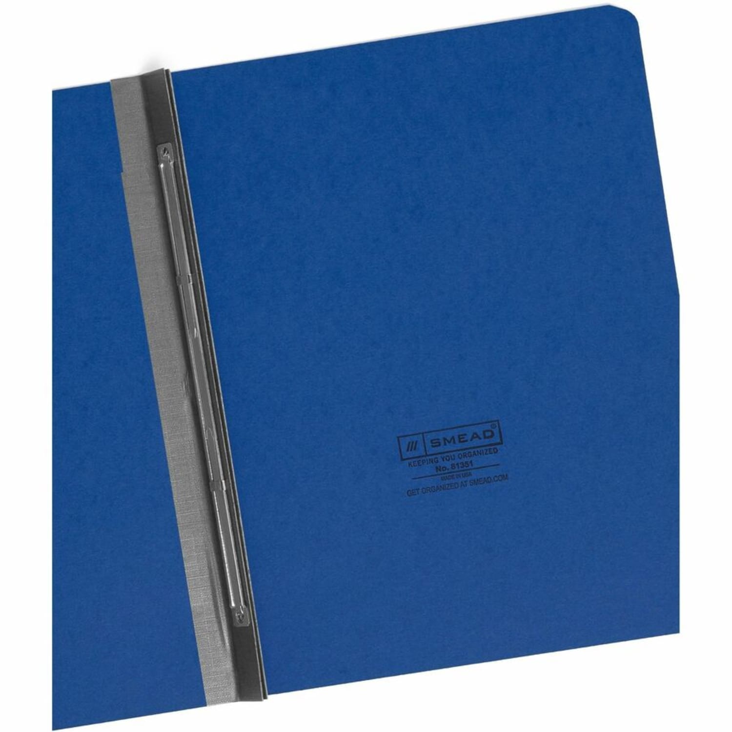Smead Pressboard Report Covers, Letter Size (8 1/2in x 11in), 60% Recycled, Dark Blue - Image 5