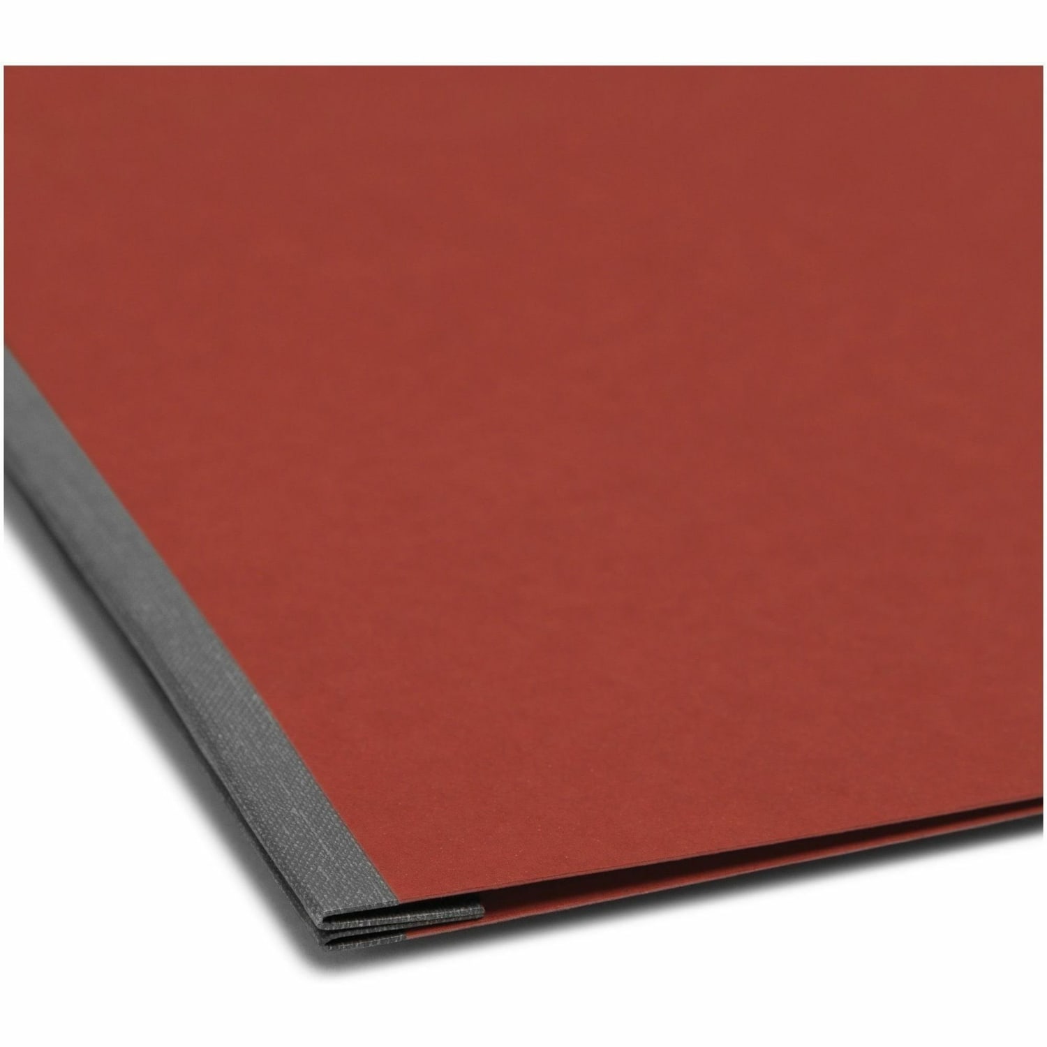 Smead Premium Pressboard Report Cover, 8-1/2in x 11in, 100% Recycled, 2in Capacity, Red - Image 5