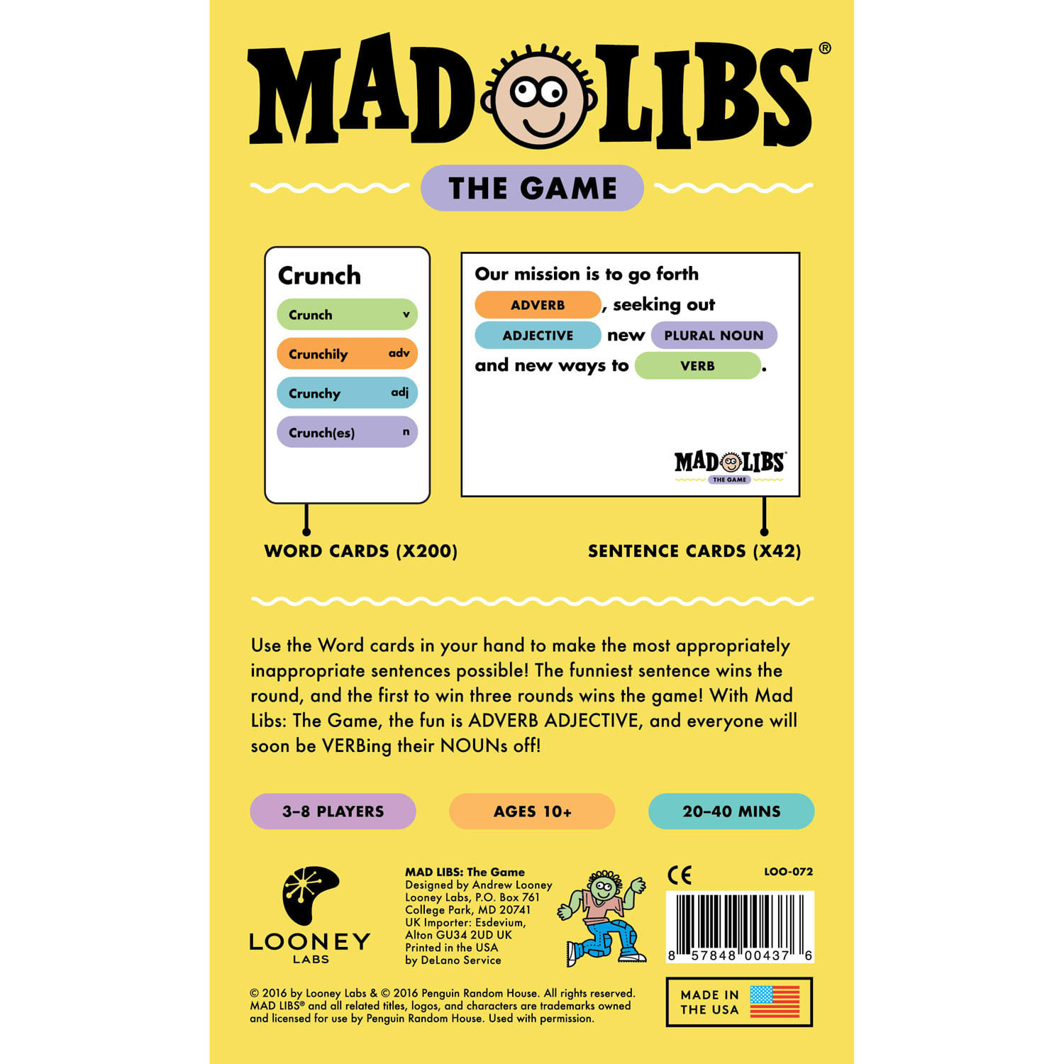 Looney Labs Mad Libs The Game - Image 5