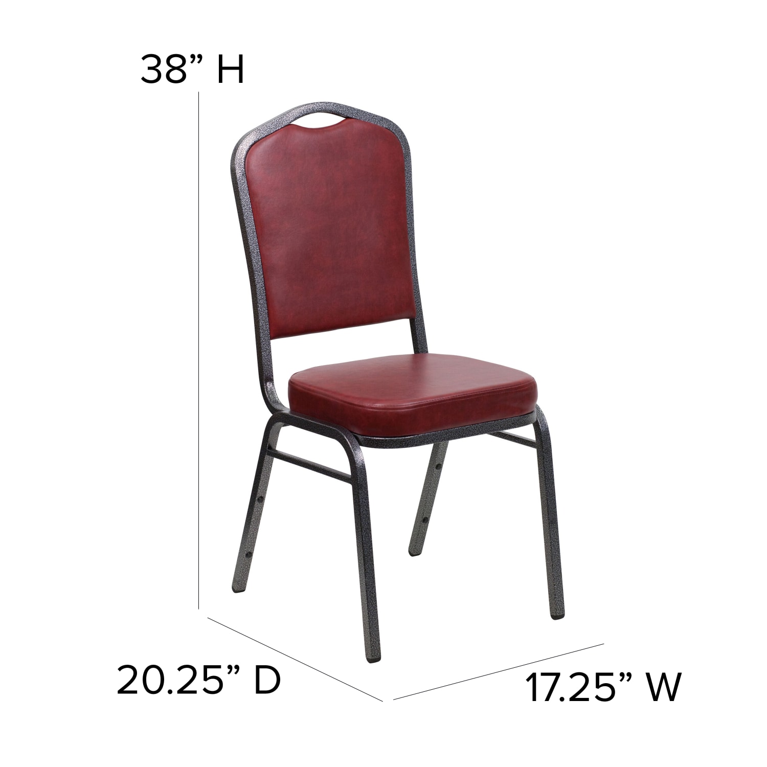 Flash Furniture HERCULES Series Crown Back Stacking Banquet Chair BurgundySilver Vein PopularChairscom Flash Furniture HERCULES Series Crown Back Stacking Banquet Chair BurgundySilver Vein PopularChairscom