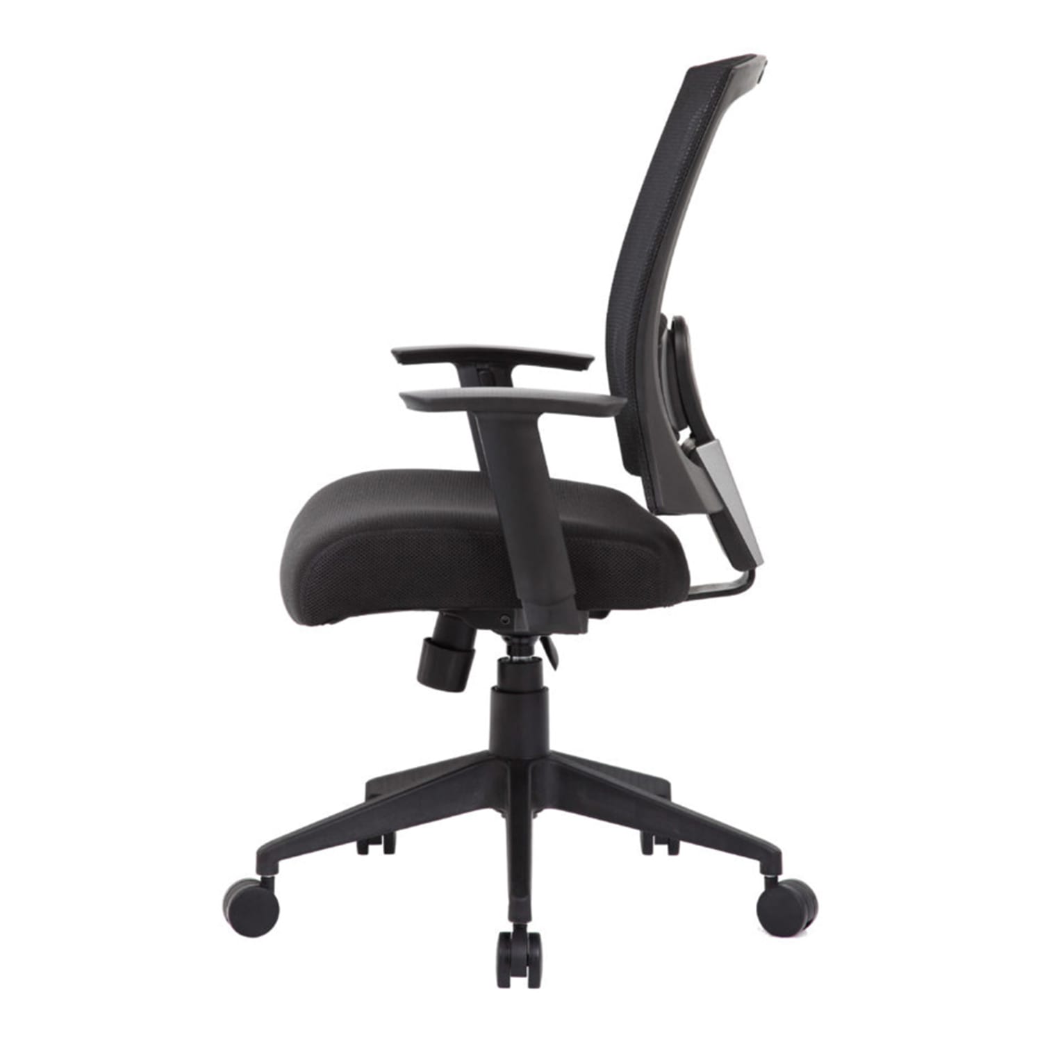 Boss Office Products Mesh Back Task Chair BlackGray PopularChairscom