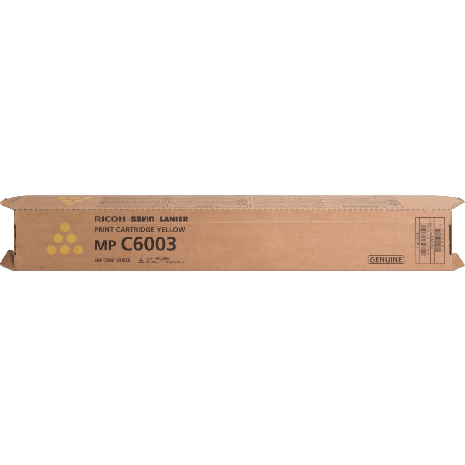 Ricoh 841850 Yellow High Yield Toner Cartridge - Image 4