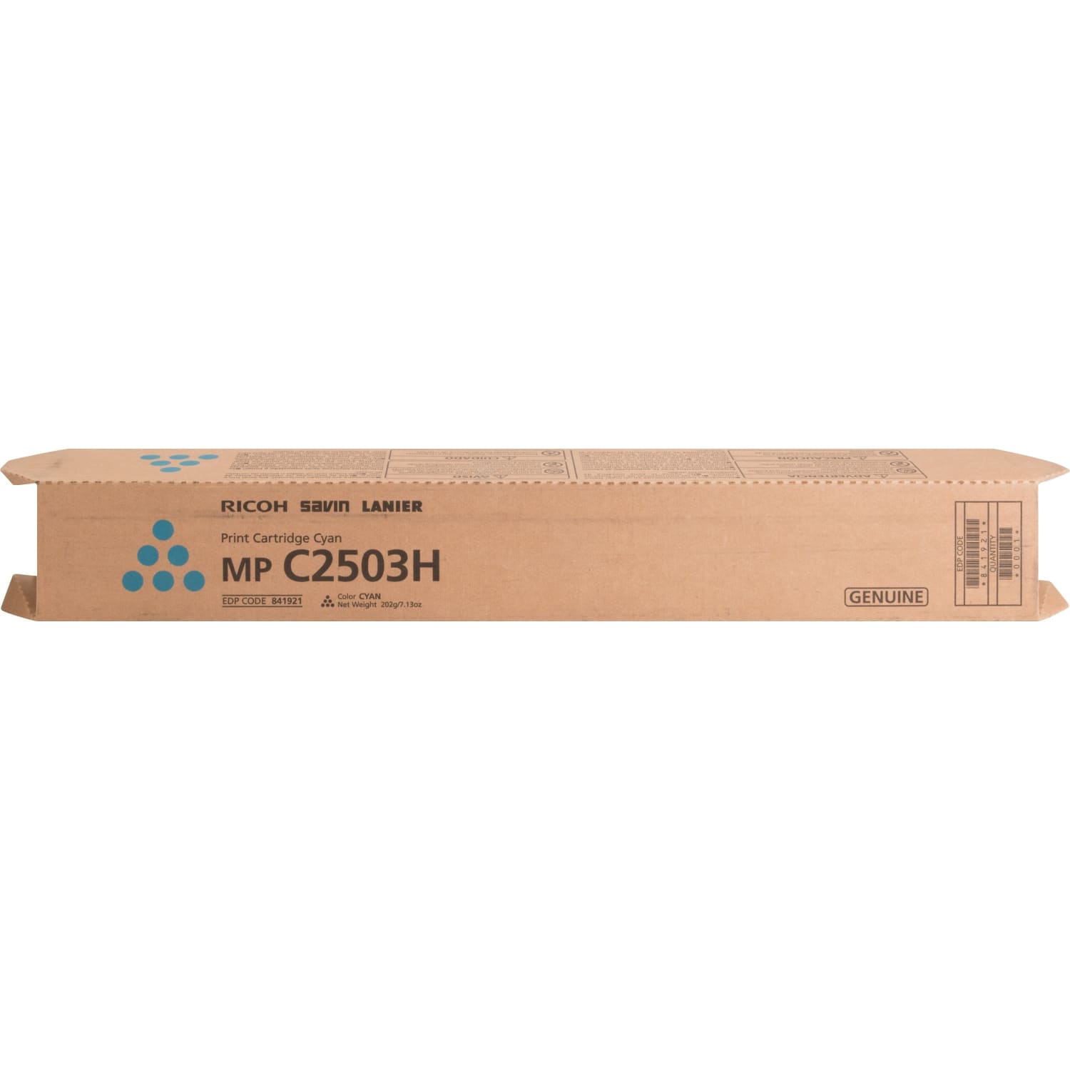 Ricoh Original Laser Toner Cartridge - Cyan - 1 Each - 9500 Pages - Image 4