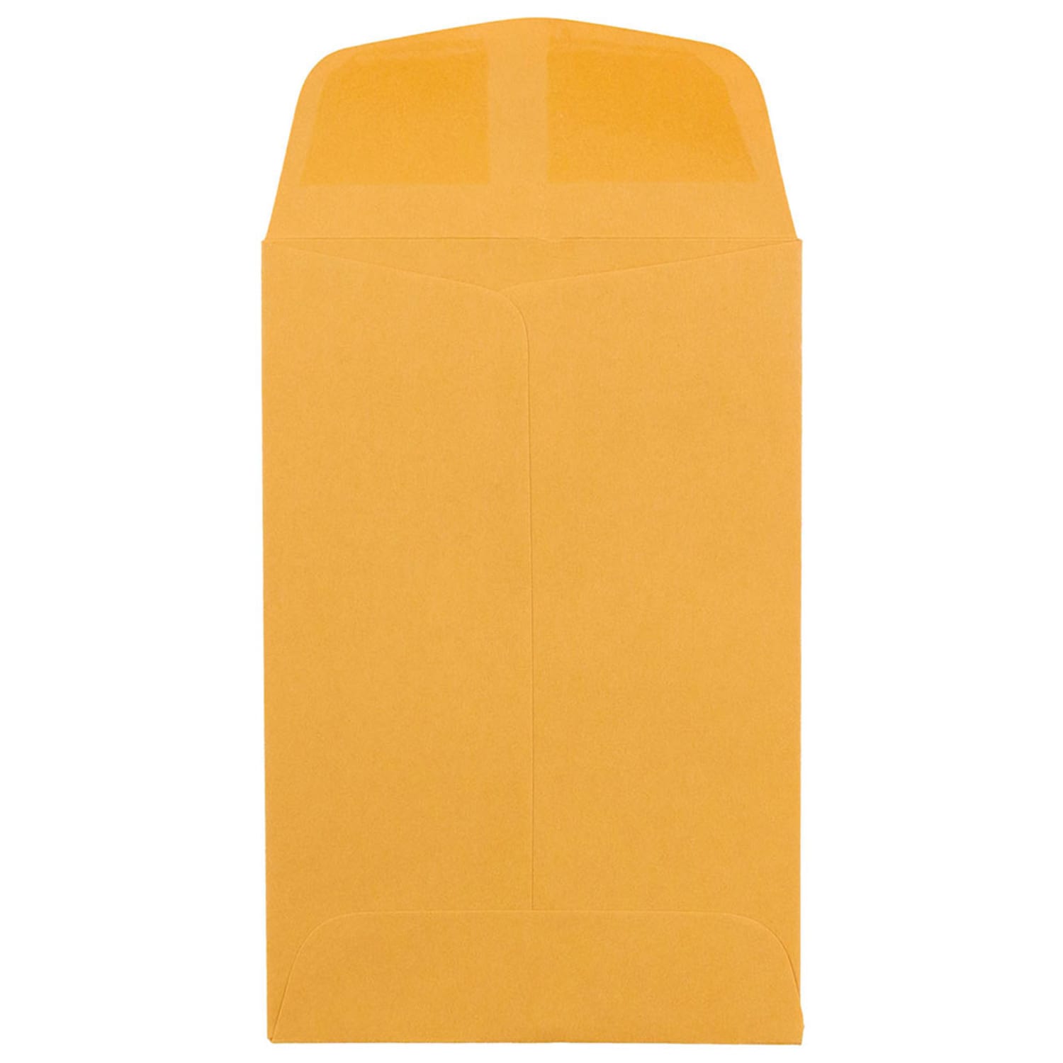 JAM Paper Coin Envelopes, #4in, Gummed Seal, Brown Kraft, Pack Of 50 Envelopes - Image 3