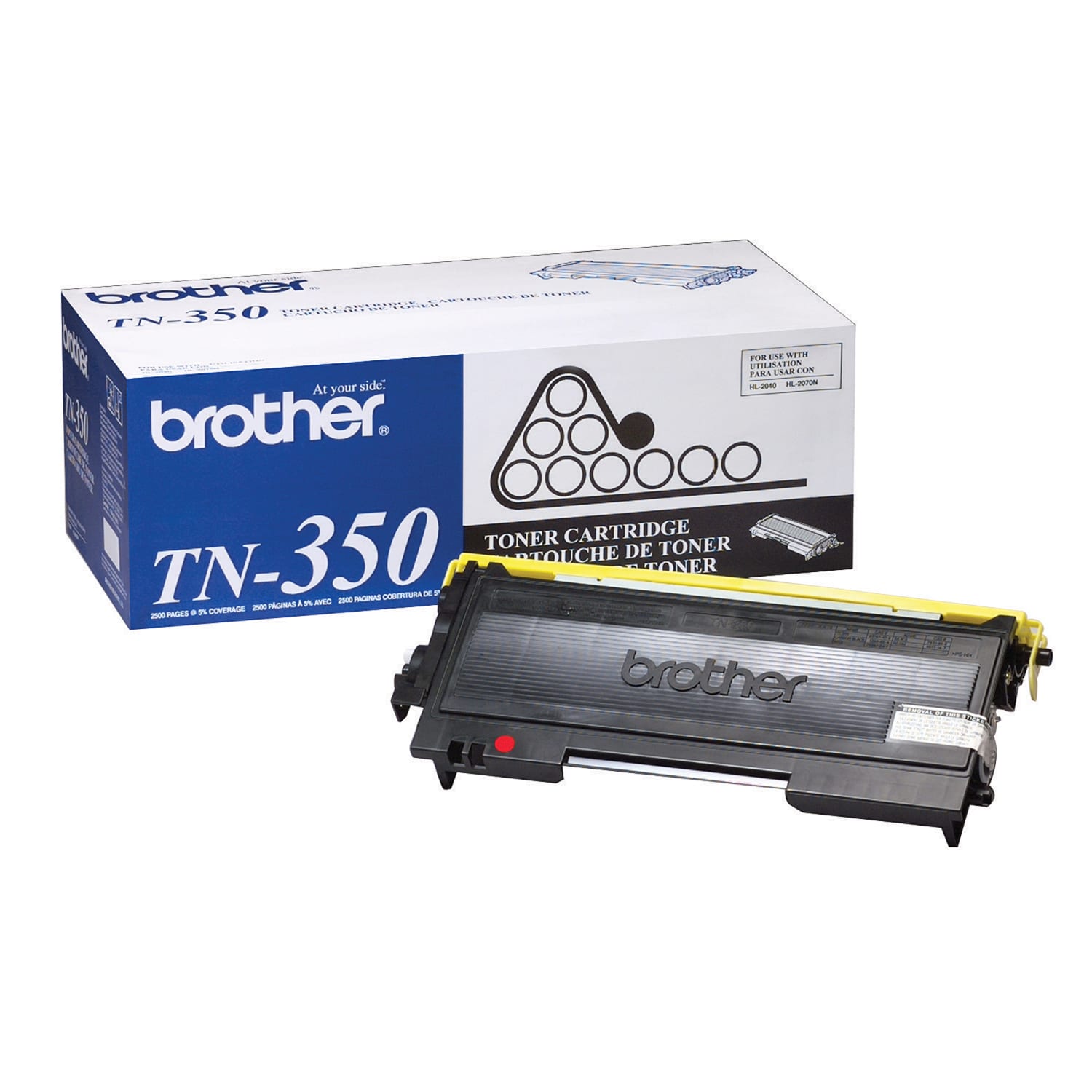 Brother TN-350 Black Toner Cartridge, TN-350BK - Image 3