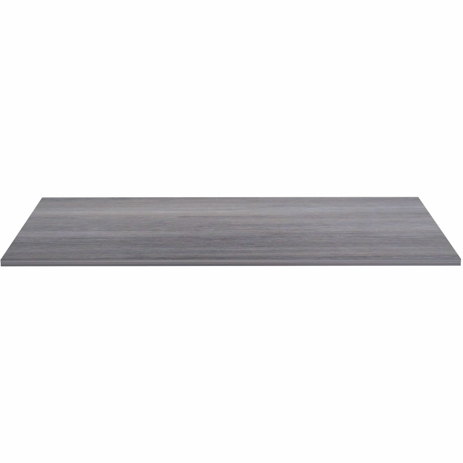 Lorell Multipurpose Tabletop - Band Edge - Weathered Charcoal, Laminate Table Top - For Conference Table, Office - Image 3