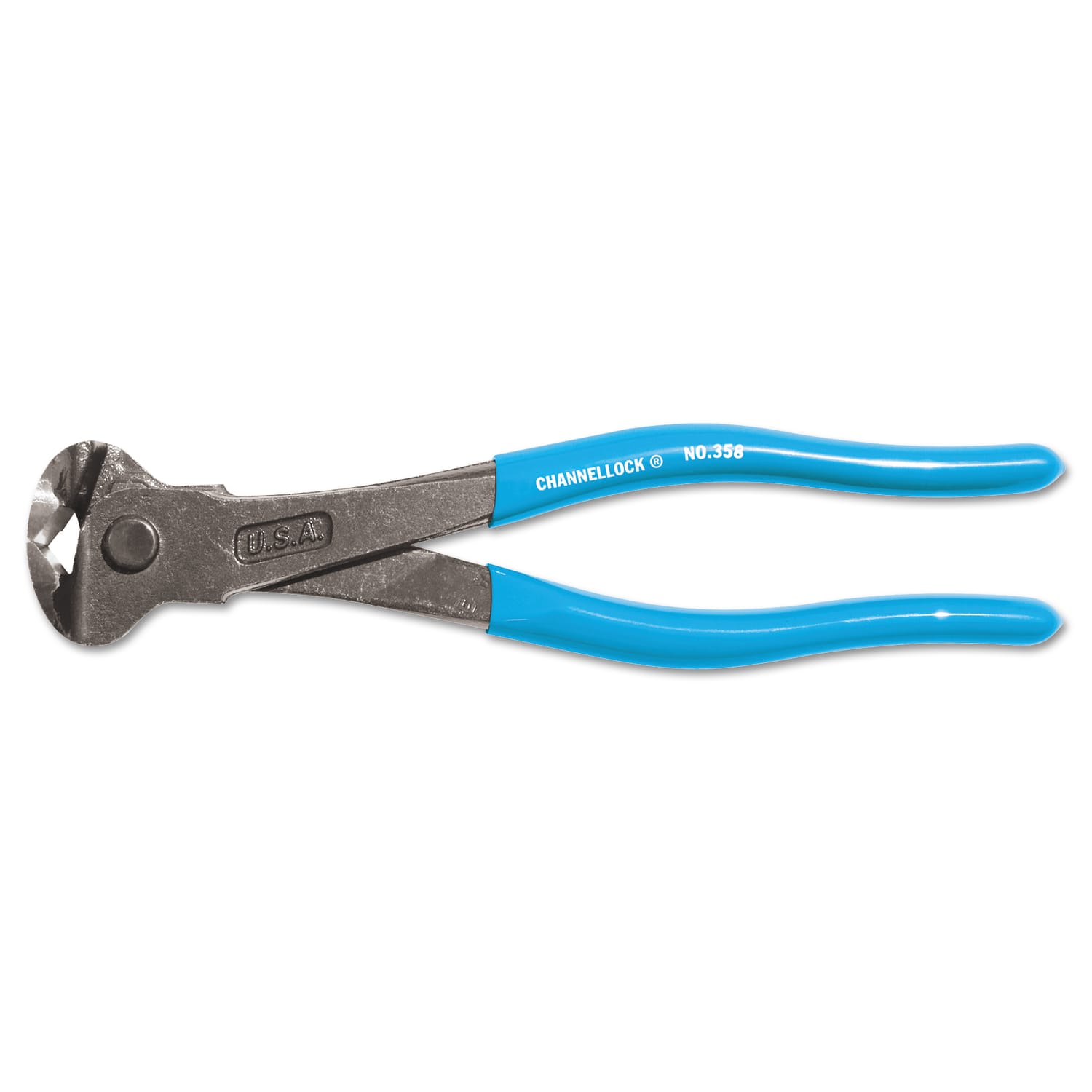 ChargeHub Cutting Pliers Nippers, 8 in, Polish, Plastic Dipped Grip