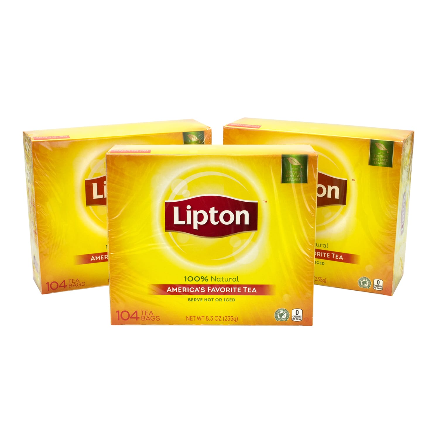 Lipton 100% Natural Black Tea Bags, 1 Oz, Carton Of 312 - Image 4