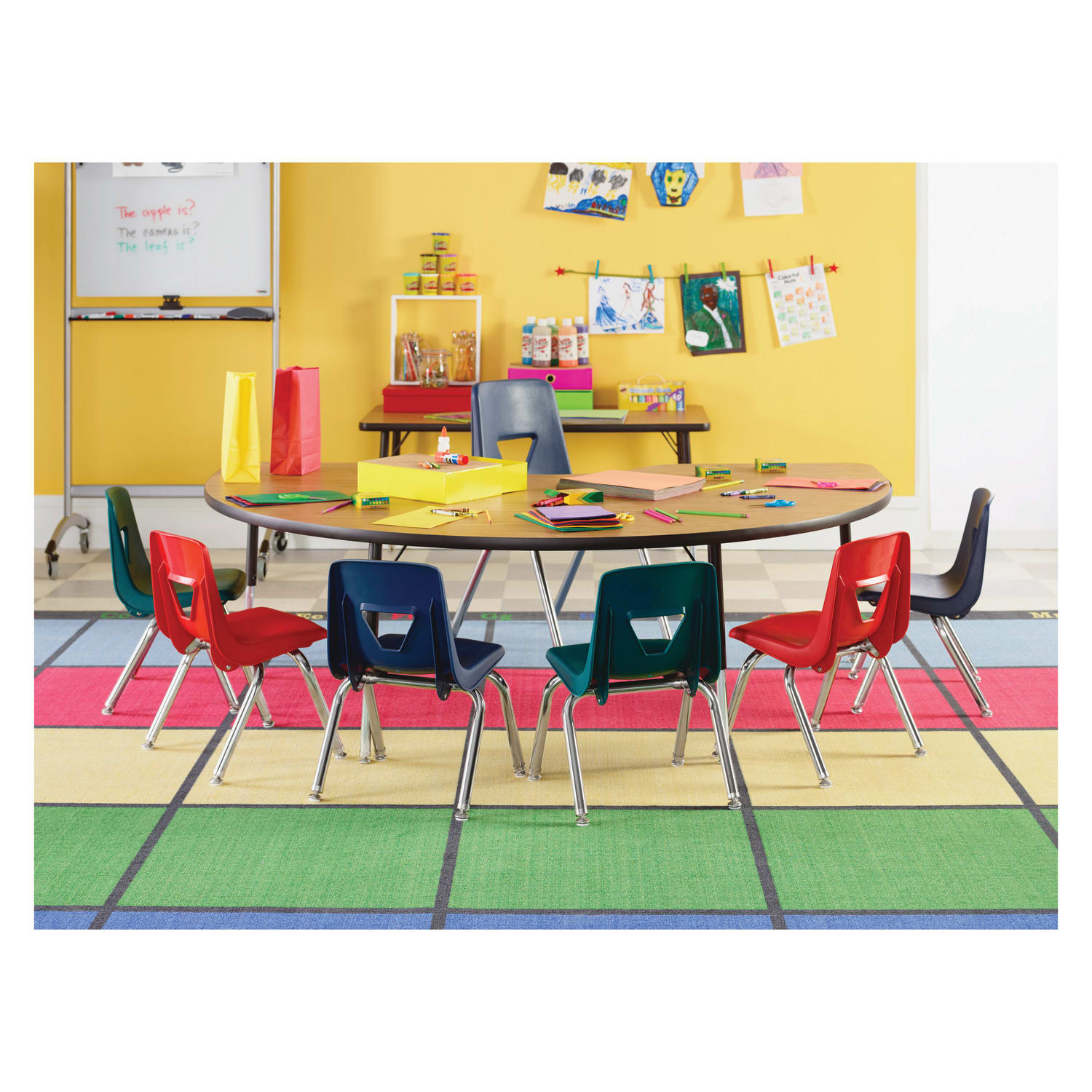 Lorell Classroom Student Plastic Seat Plastic Back Stacking Chair 18 14in Seat Width Black SeatSilver Frame Quantity 4 PopularChairscom Lorell Classroom Student Plastic Seat Plastic Back Stacking Chair 18 14in Seat Width Black SeatSilver Frame Quantity 4 PopularChairscom