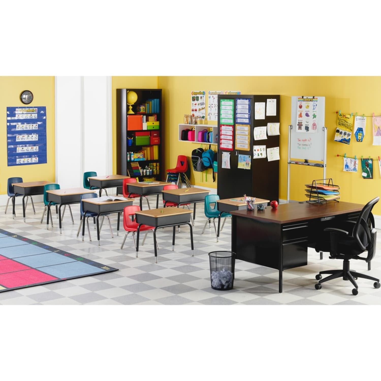 Lorell Classroom Student Plastic Seat Plastic Back Stacking Chair 18 14in Seat Width Black SeatSilver Frame Quantity 4 PopularChairscom Lorell Classroom Student Plastic Seat Plastic Back Stacking Chair 18 14in Seat Width Black SeatSilver Frame Quantity 4 PopularChairscom