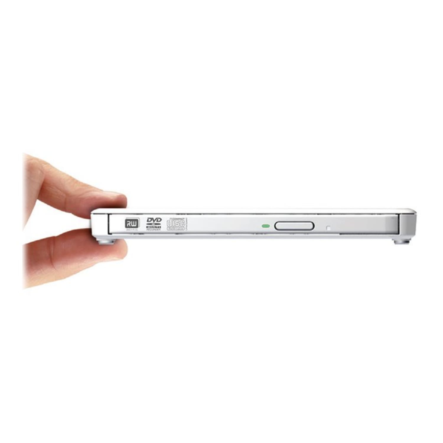 Transcend DVD-Writer - White - DVD-RAM/±R/±RW Support - 24x CD Read/24x CD Write/24x CD Rewrite - 8x DVD Read/8x DVD Write/8x DVD Rewrite - Image 4