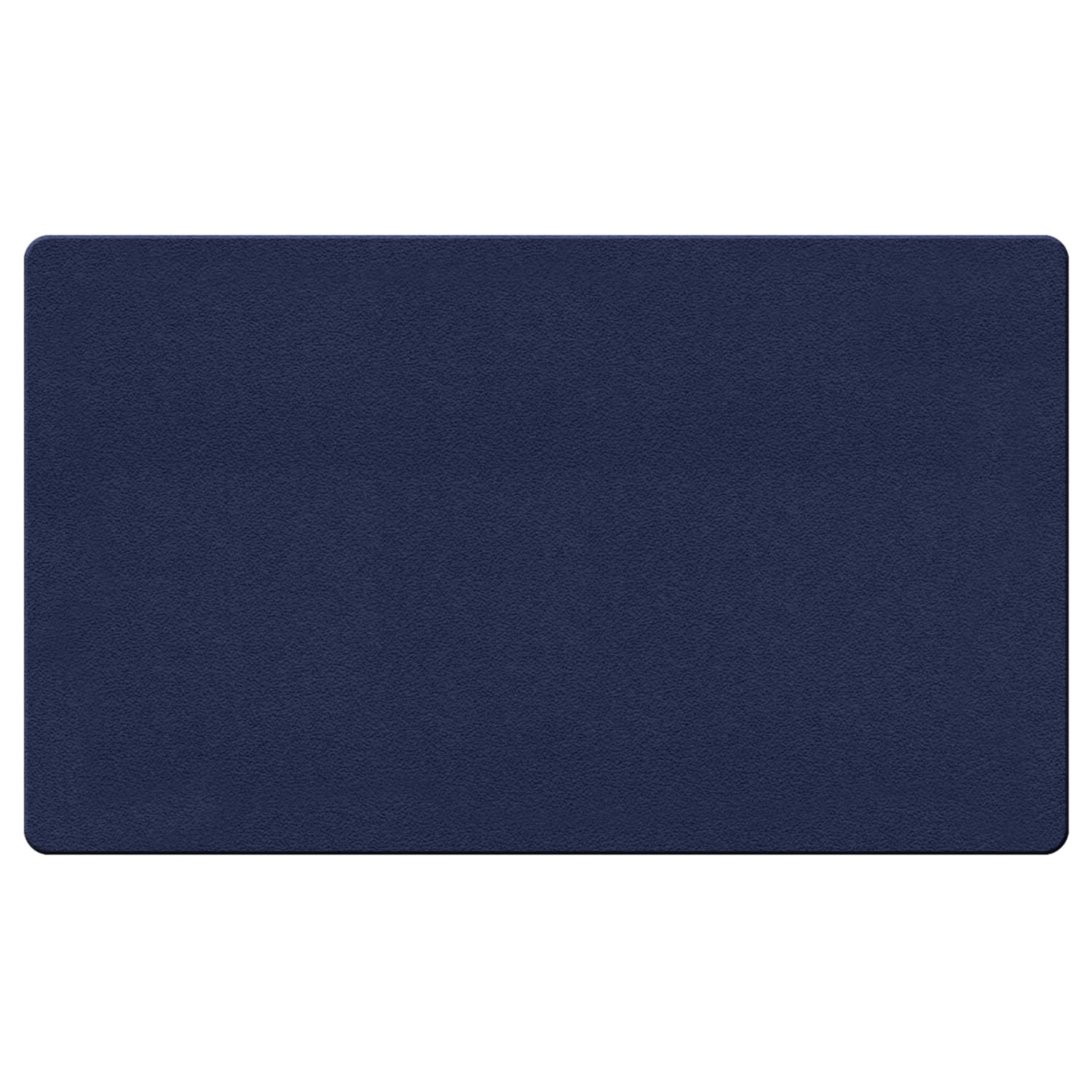 Ghent Fabric Bulletin Board With Wrapped Edges, 36in x 46-1/2in, Blue