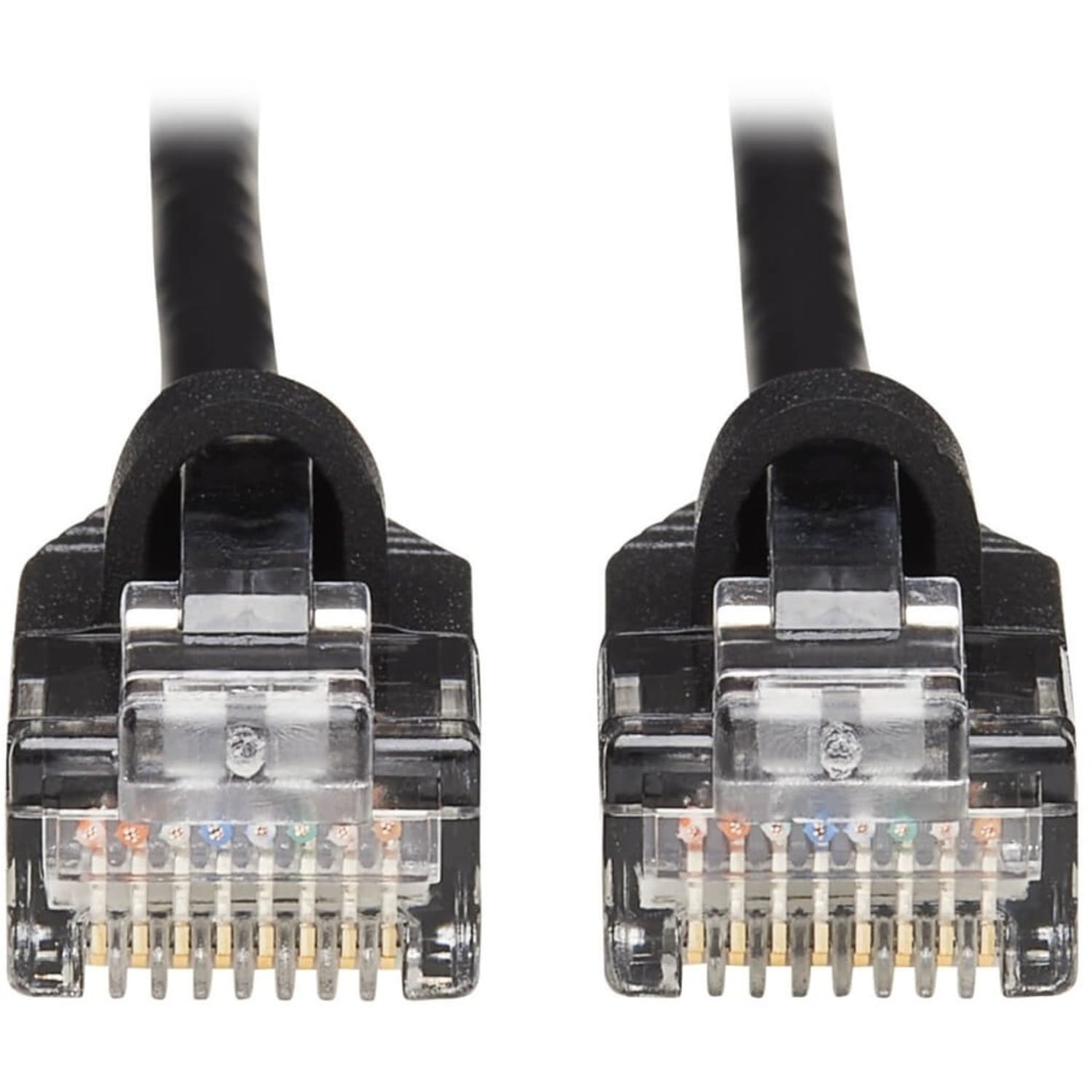 Tripp Lite Cat6a 10G Snagless Molded Slim UTP Network Patch Cable (M/M), Black, 20 ft. - First End: 1x R - N261S20BK - Image 4