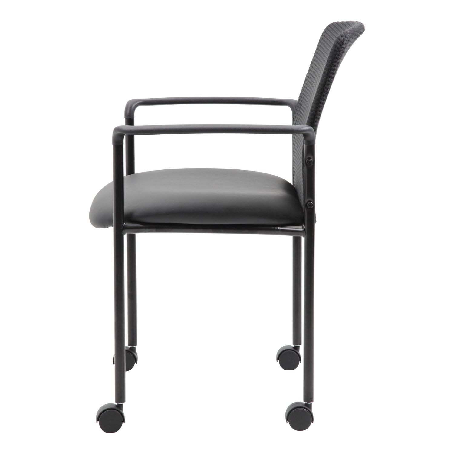 Boss Office Products Mesh MidBack Guest Chair Black PopularChairscom Boss Office Products Mesh Mid Back Guest Chair Black PopularChairscom