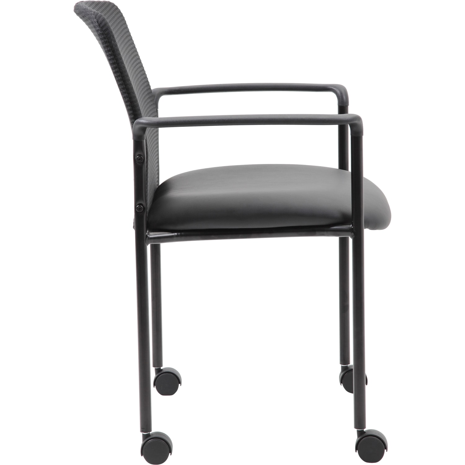 Boss Office Products Mesh MidBack Guest Chair Black PopularChairscom Boss Office Products Mesh Mid Back Guest Chair Black PopularChairscom