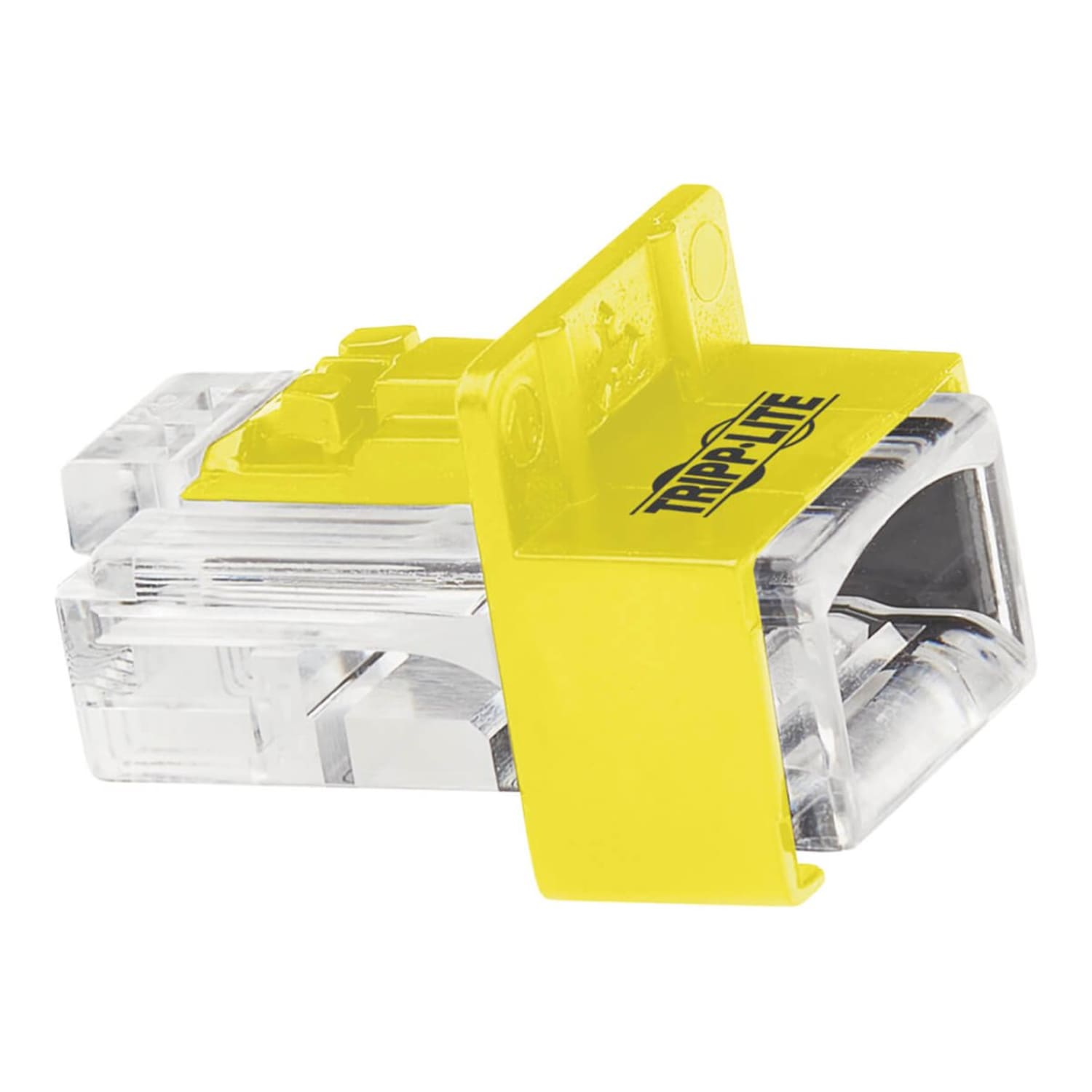 Eaton Tripp Lite Series Universal RJ45 Locking Inserts, Yellow, 10 Pack - Cable removal lock - yellow (pack of 10) - Image 3