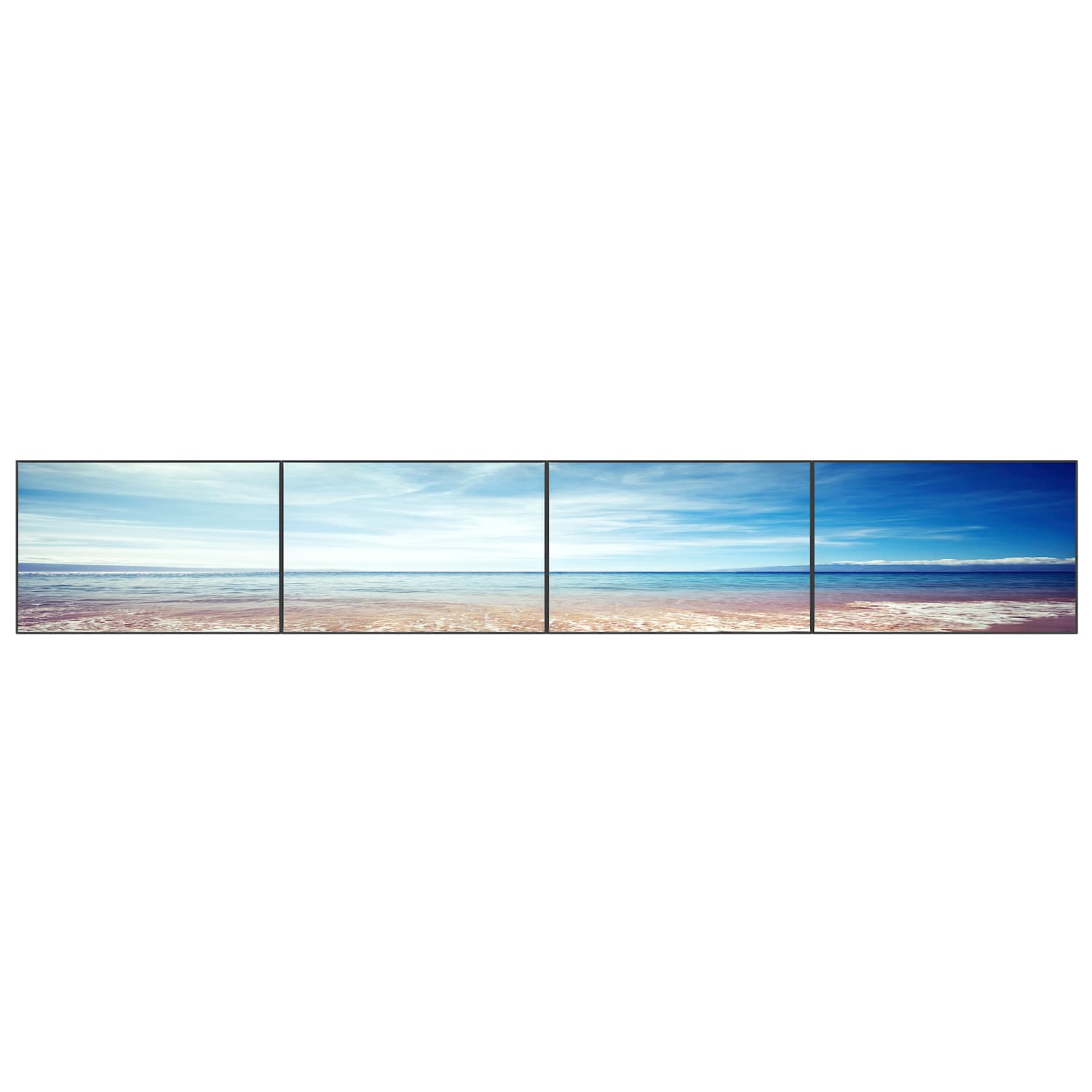 Kanto MBW41PT Wall Mount for Menu Board, Digital Signage Display, Display Screen, TV - Height Adjustable - 4 Display(s) Supported - 40in to 60in Screen Support - 264 lb Load Capacity - 75 x 75, 600 x 400 - VESA Mount Compatible - Steel, Plastic, Aluminum - Image 6