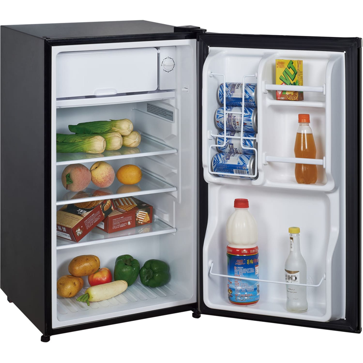 Magic Chef 3.5 Cu. Ft. Mini Refrigerator, Black - Image 3
