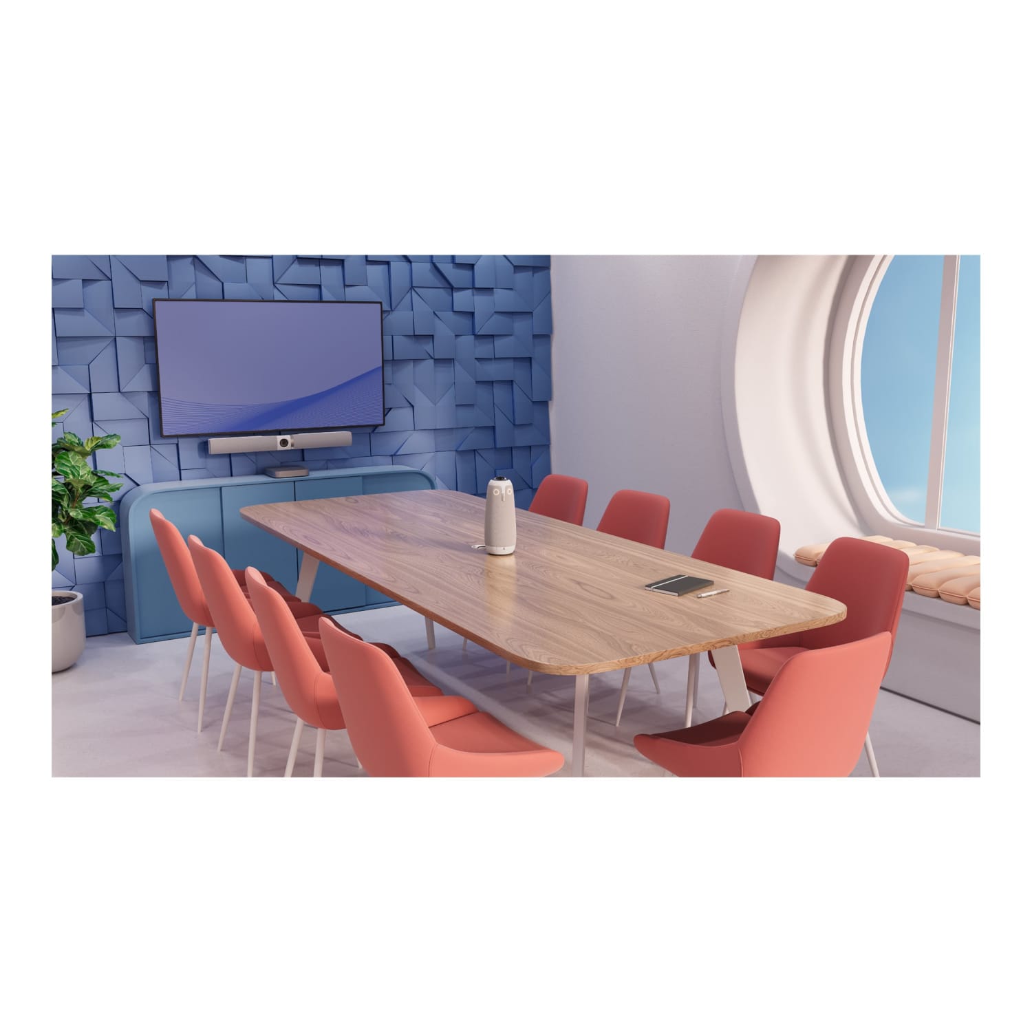 Owl Labs Owl Bar - Video conferencing device - Certified for Microsoft Teams - gray - Image 6