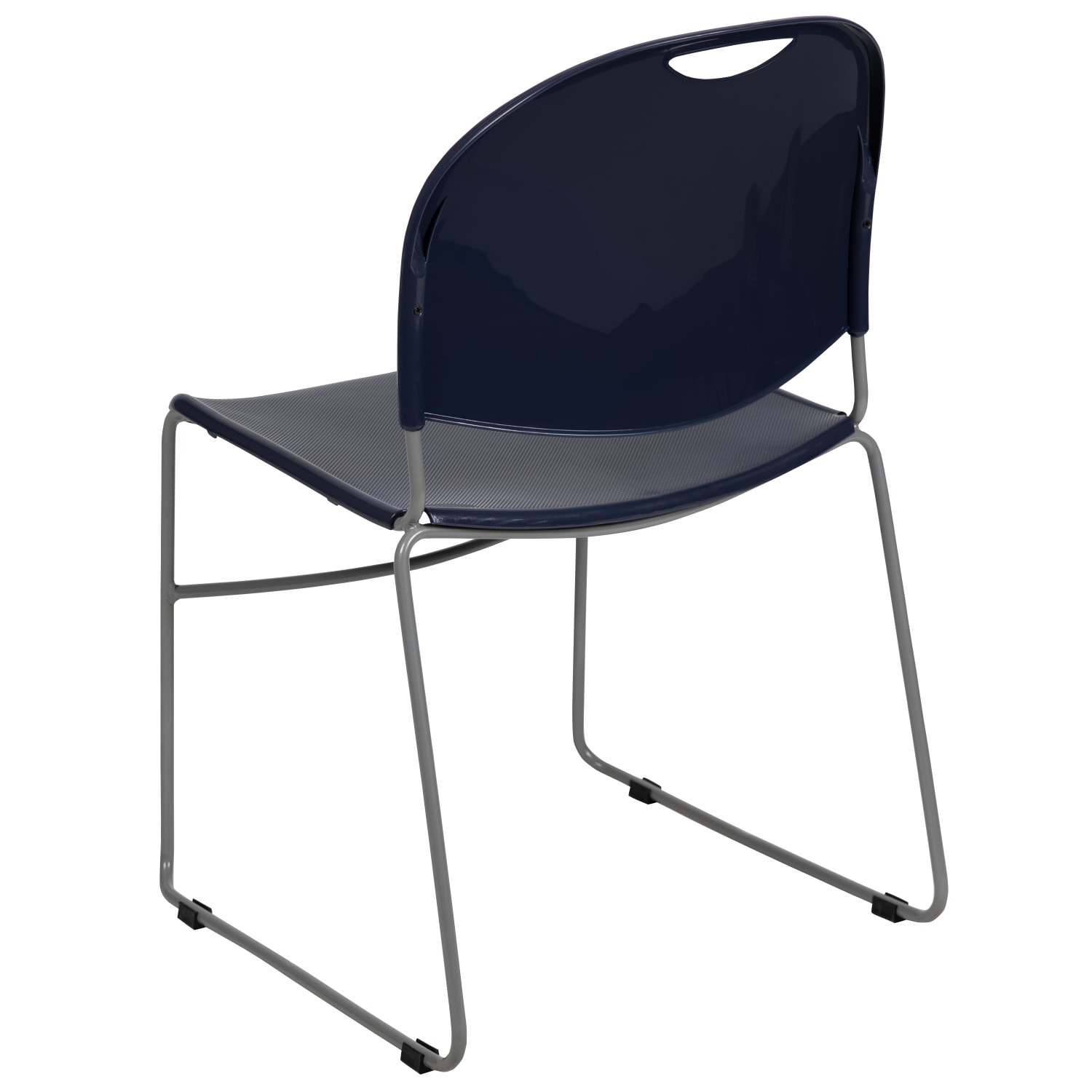 Flash Furniture HERCULES Series Ultra Compact Stack Chairs Blue Set Of 5 Chairs PopularChairscom