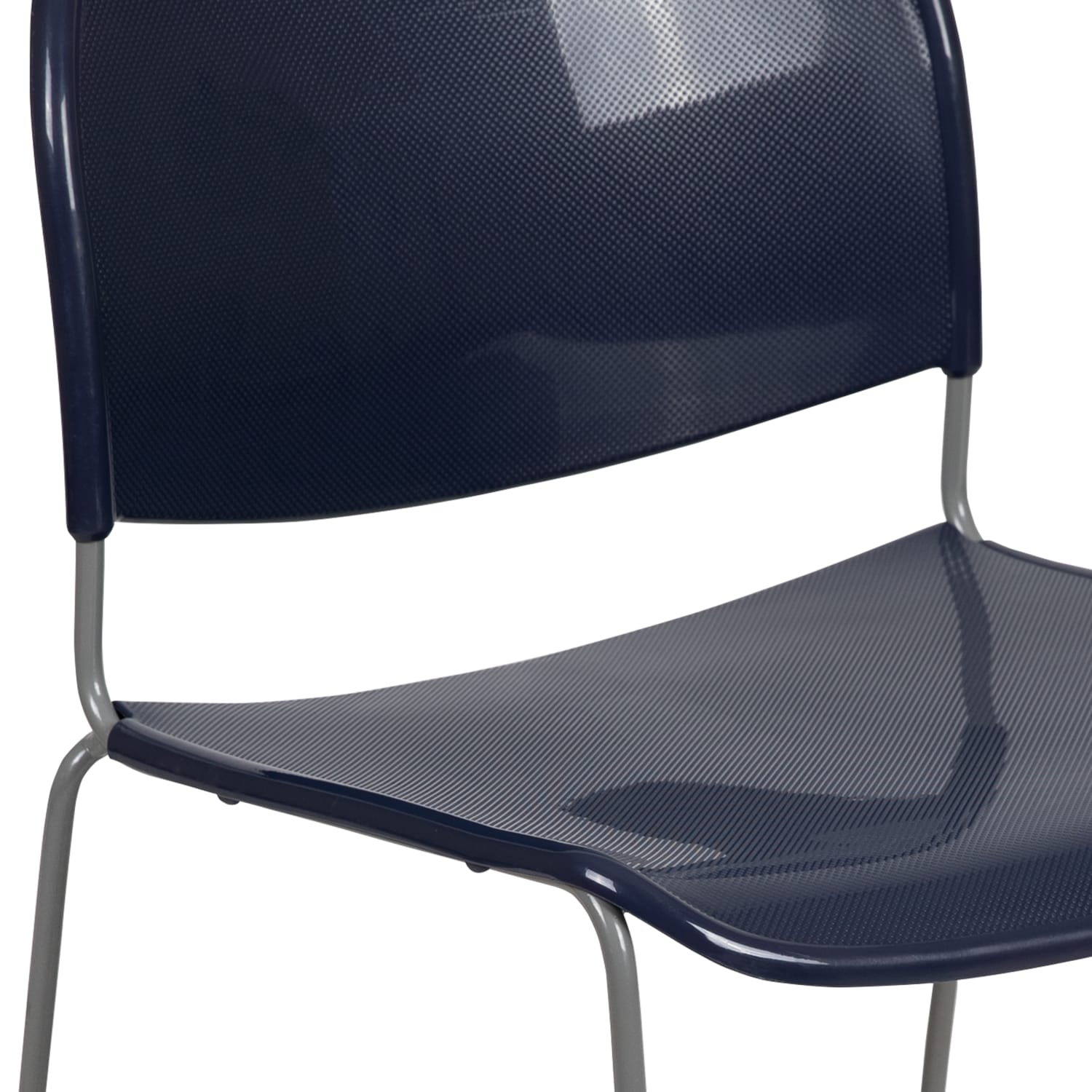 Flash Furniture HERCULES Series Ultra Compact Stack Chairs Blue Set Of 5 Chairs PopularChairscom