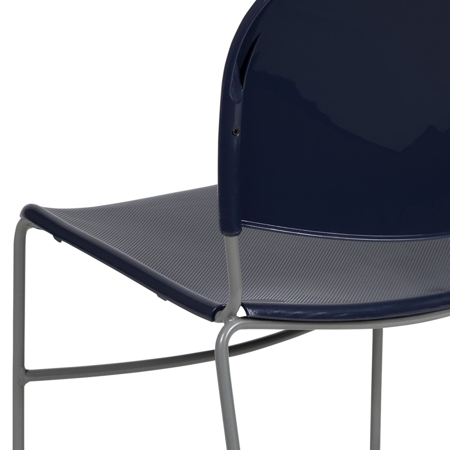 Flash Furniture HERCULES Series Ultra Compact Stack Chairs Blue Set Of 5 Chairs PopularChairscom