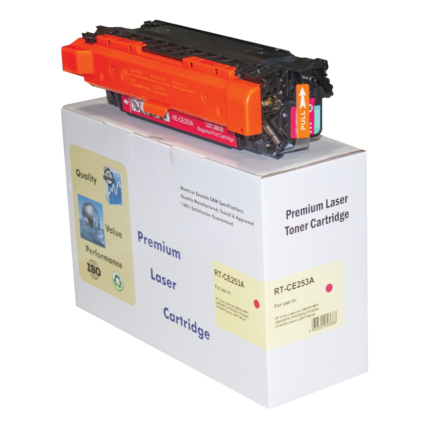 M&A Global Remanufactured Tri-Color Toner Cartridge Replacement For HP 204A, CF511A - Image 5