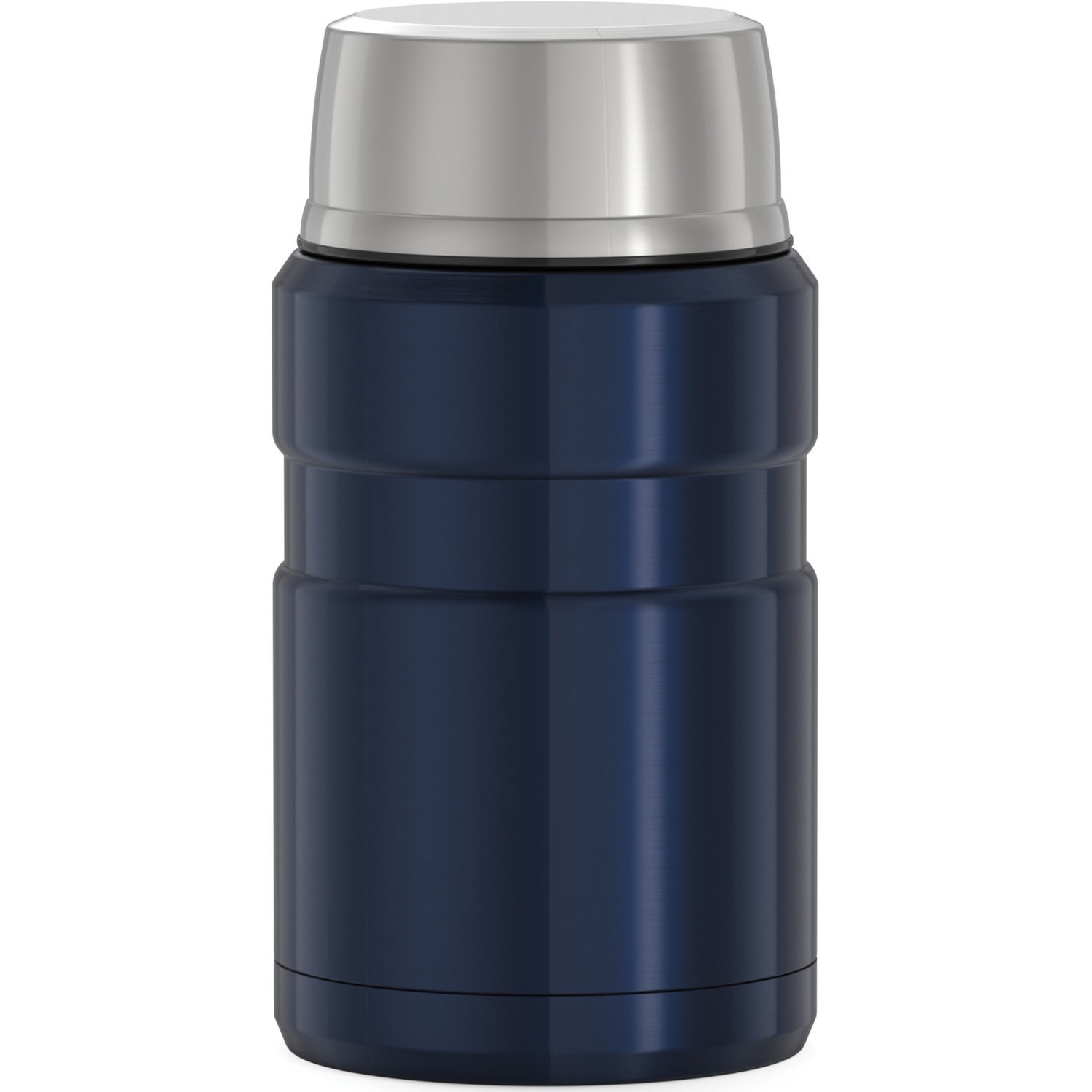 Thermos Stainless King Food Jar 24Oz - Food Storage, Serving - Dishwasher Safe - 3.7in Diameter - Midnight Blue - Image 5