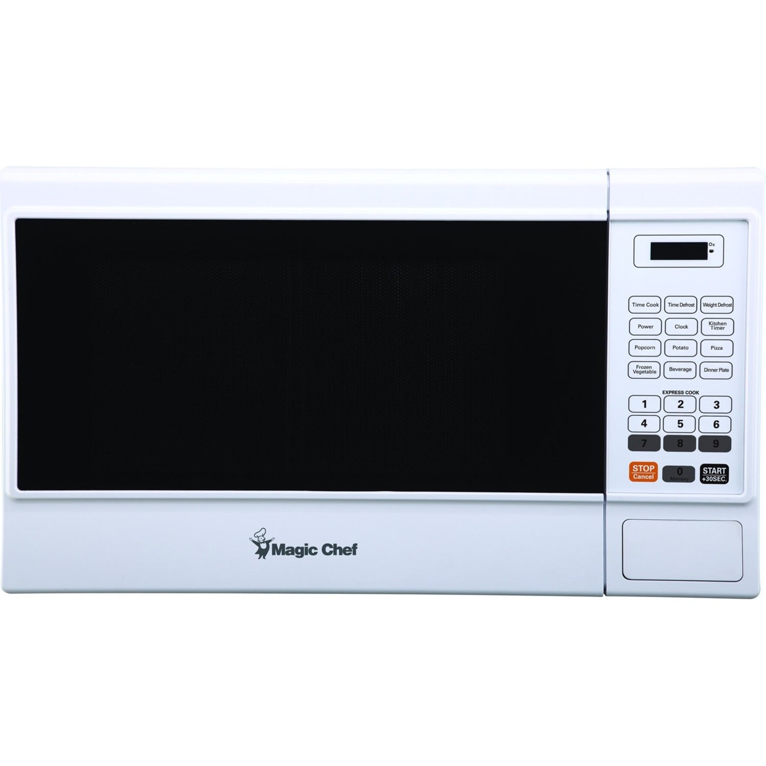 Magic Chef 1.3 Cu Ft Countertop Microwave, White - Image 4