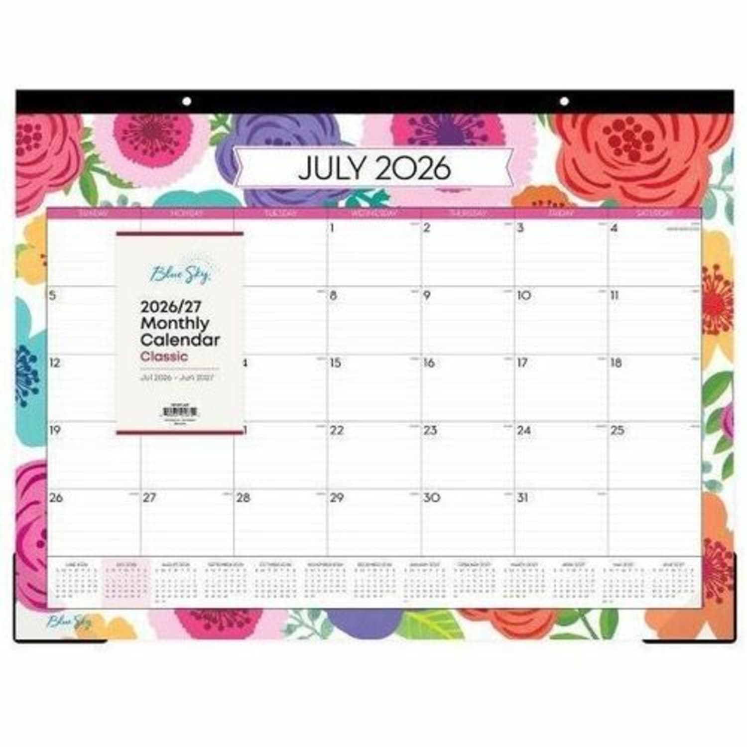 Desk Pad Planning Calendar BS Mahalo - 22x17 AY26-27 Monthly - Image 5