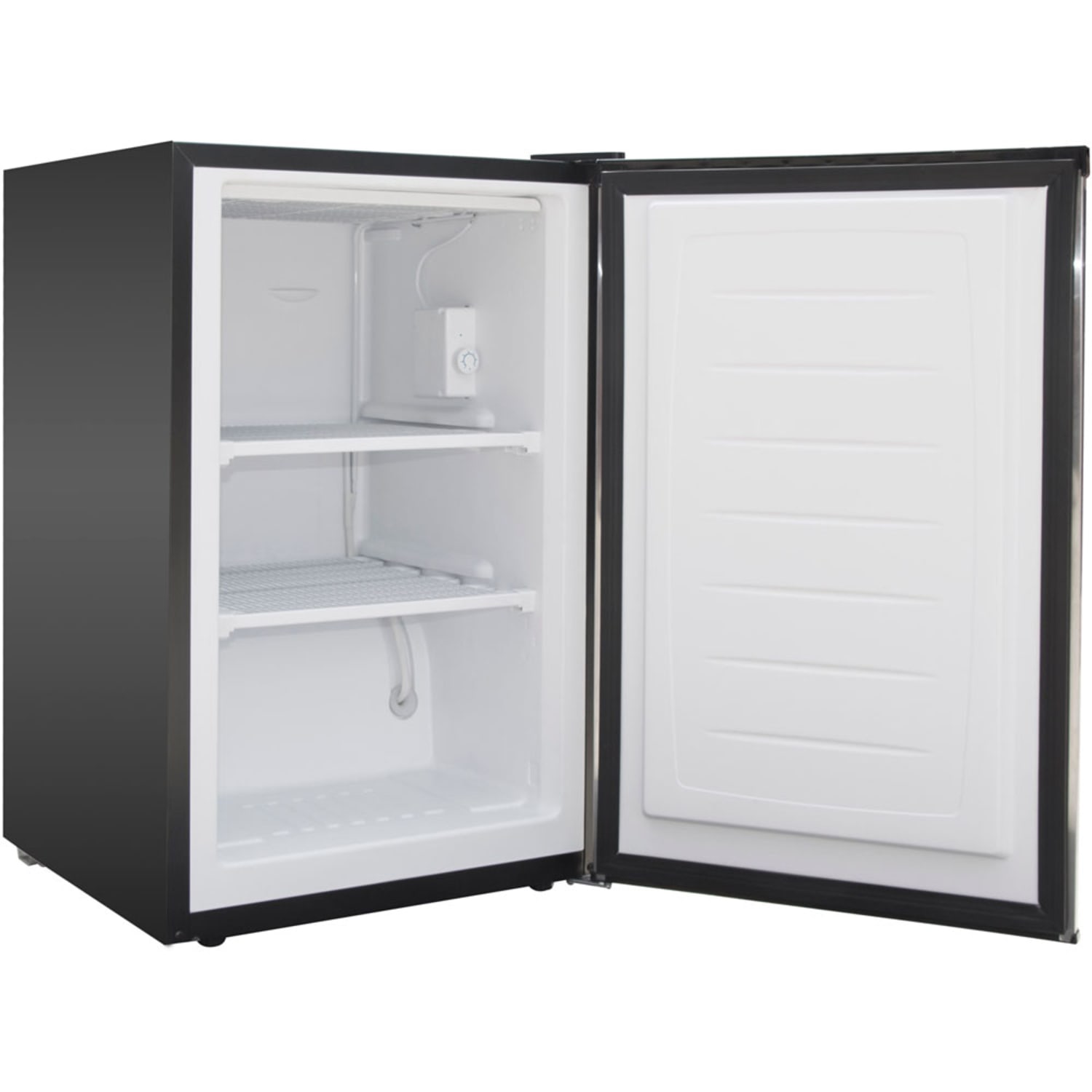 Magic Chef Upright Freezer With Stainless-Steel Door, 3.0 Cu Ft, Stainless Steel - Image 6