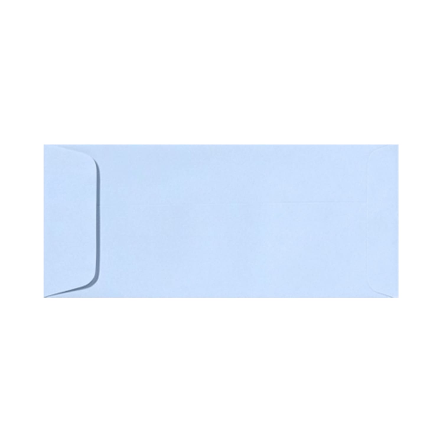 LUX Open-End Envelopes, #10, Peel & Press Closure, Baby Blue, Pack Of 250
