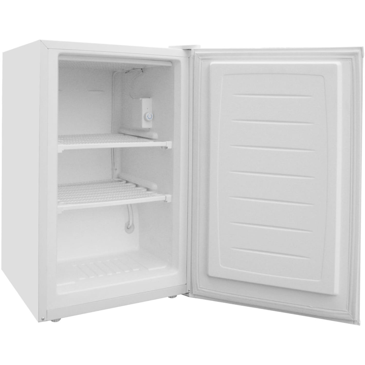 Magic Chef MCUF3W2 Freezer - 3 ft3 - Manual Defrost - Reversible - 3 ft3 Net Freezer Capacity - 270 kWh per Year - White - Smooth - Wire Shelf - Image 5