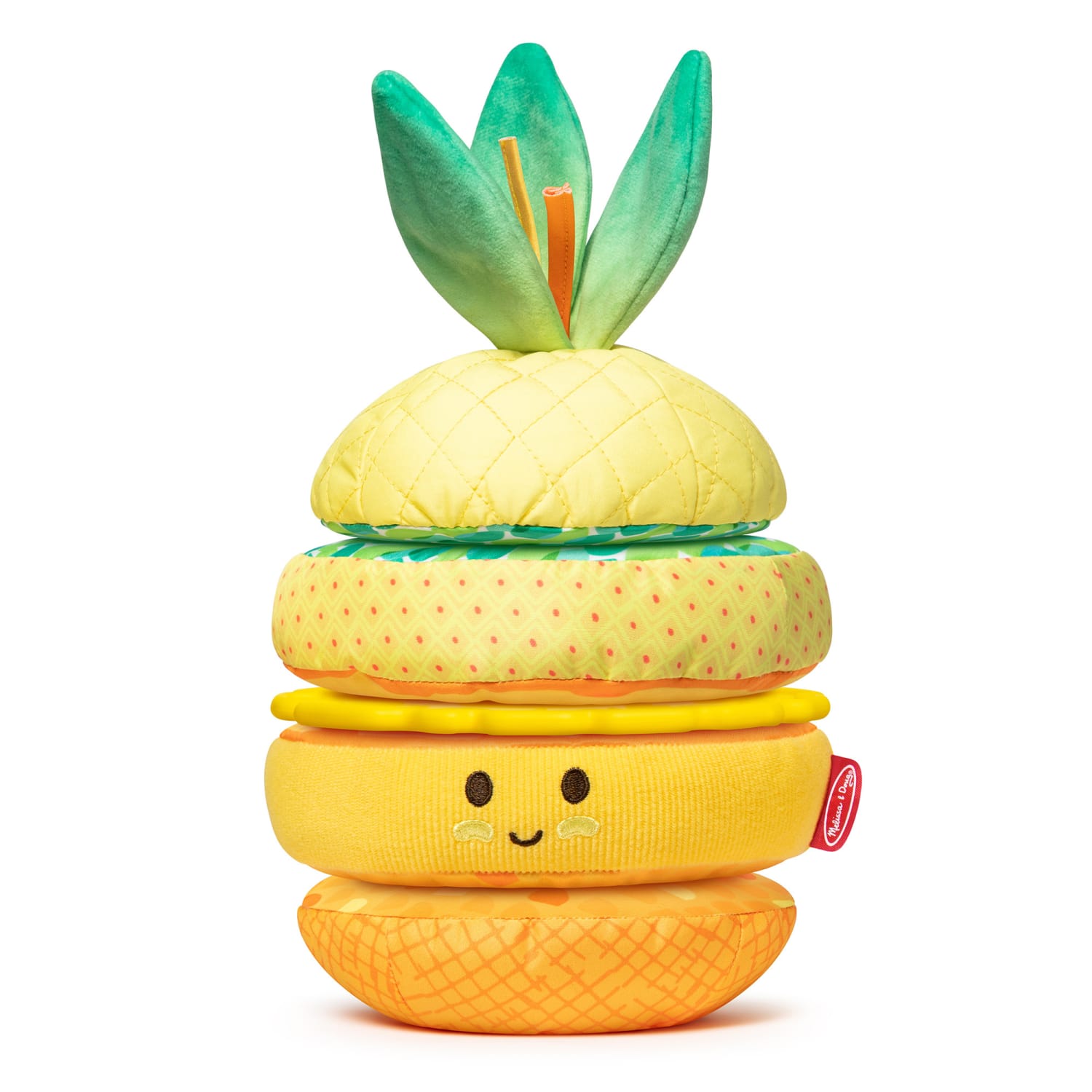 Melissa & Doug Pineapple Soft Stacker - Image 4
