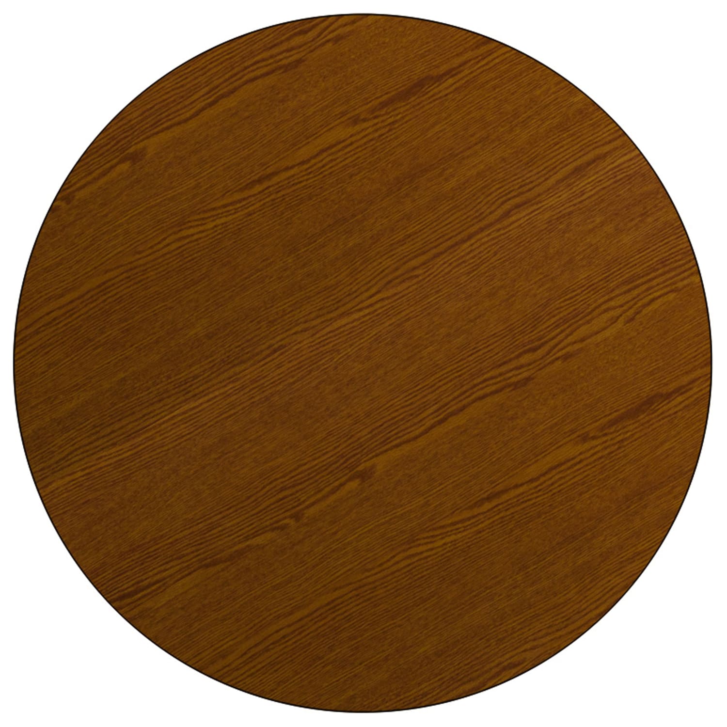 Flash Furniture 48ft" Round HP Laminate Activity Table With Standard Height-Adjustable Legs, Oak - Image 4