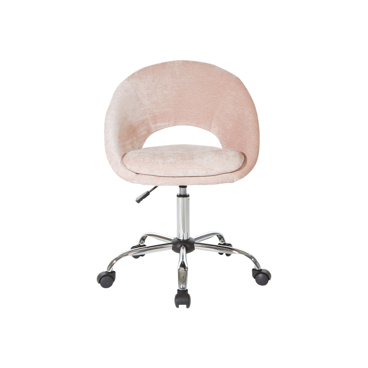 Office Star Milo MidBack Office Chair BlushChrome PopularChairscom Office Star Milo Mid Back Office Chair BlushChrome PopularChairscom
